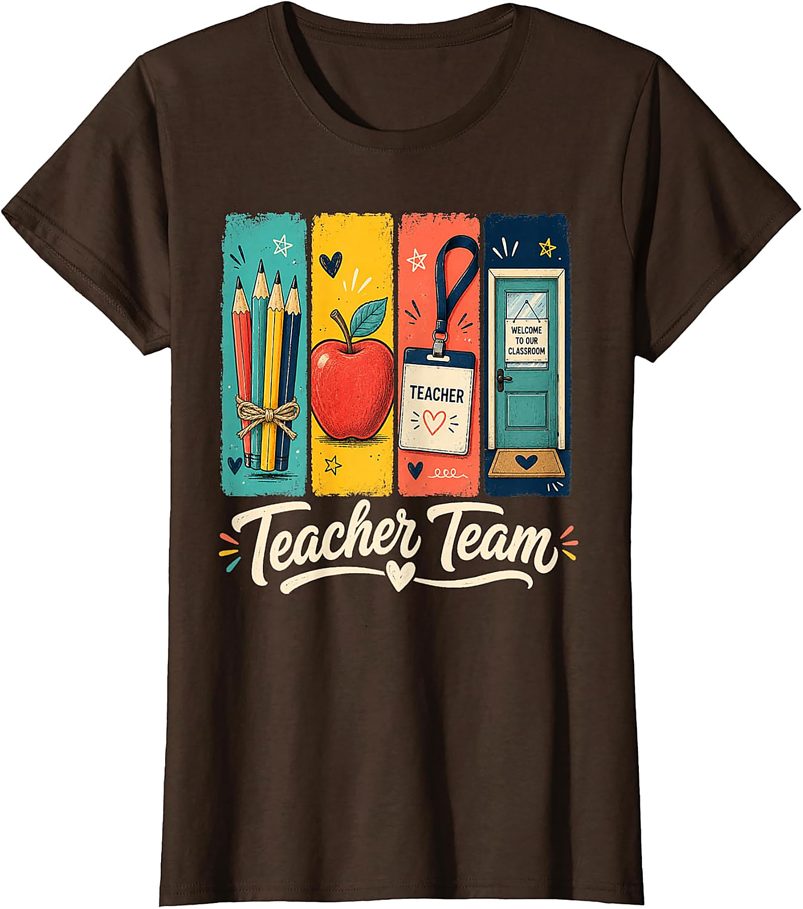 Teacher Team T-Shirt | Cute Educator Graphic Tee