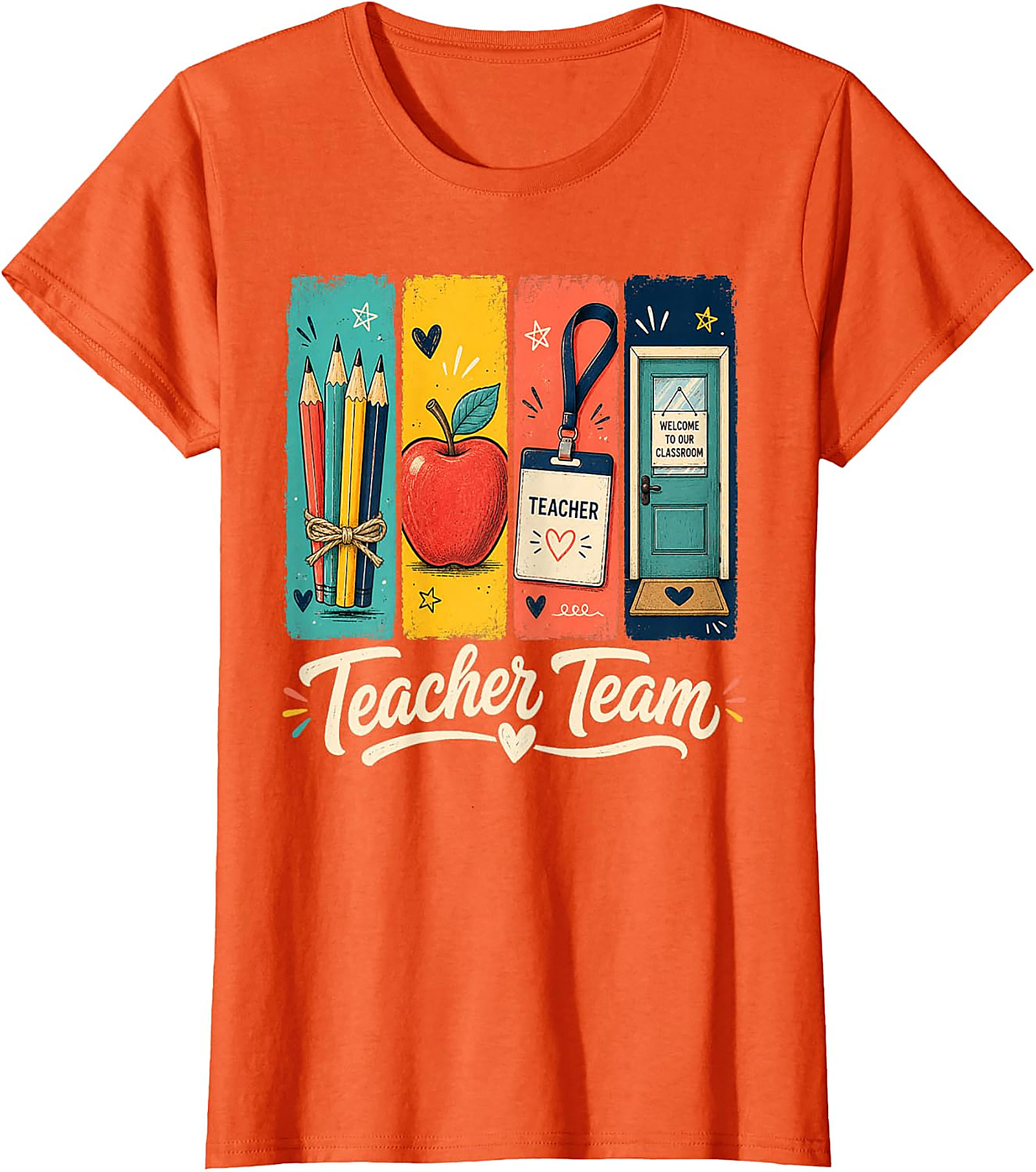 Teacher Team T-Shirt | Cute Educator Graphic Tee