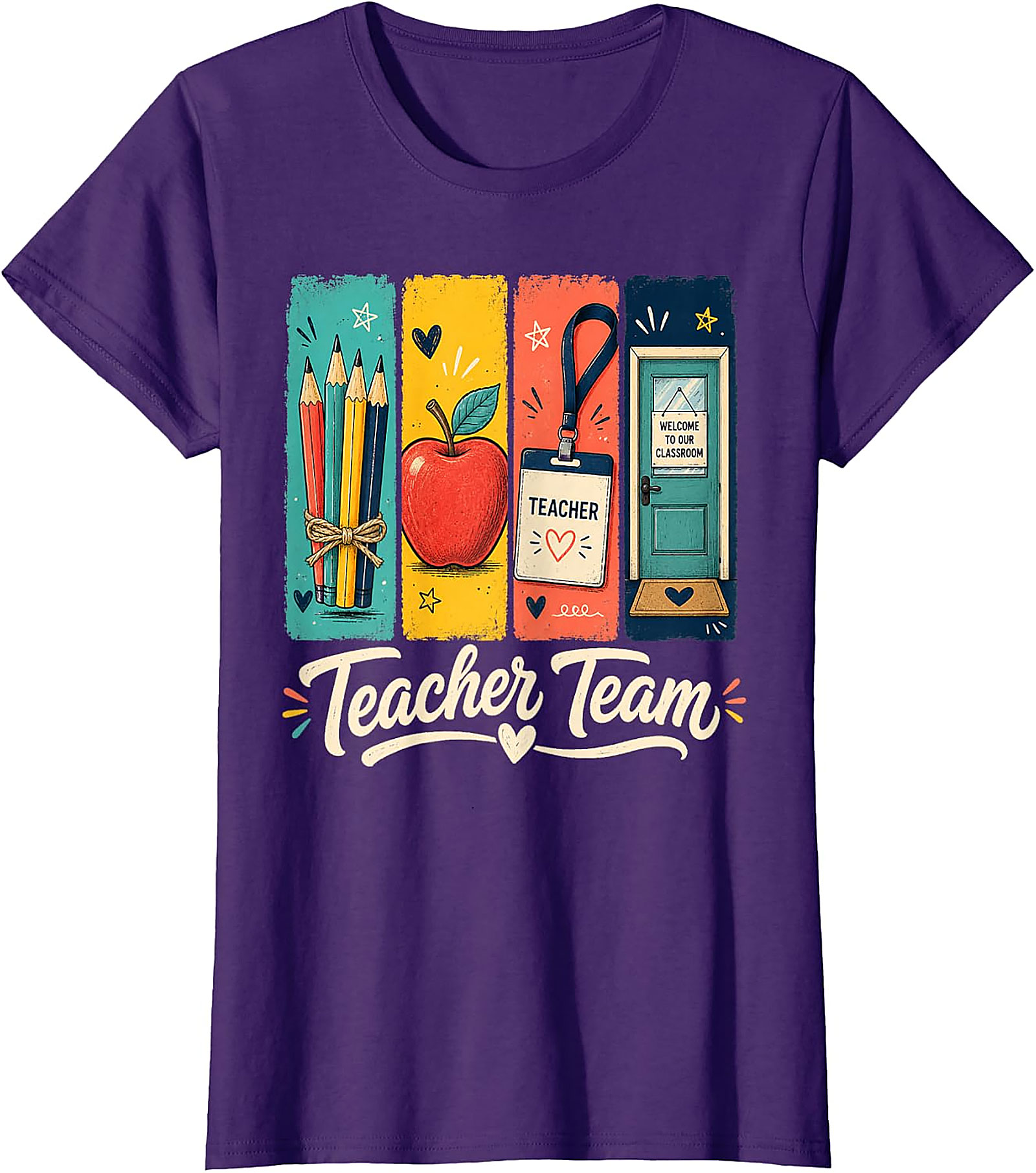 Teacher Team T-Shirt | Cute Educator Graphic Tee