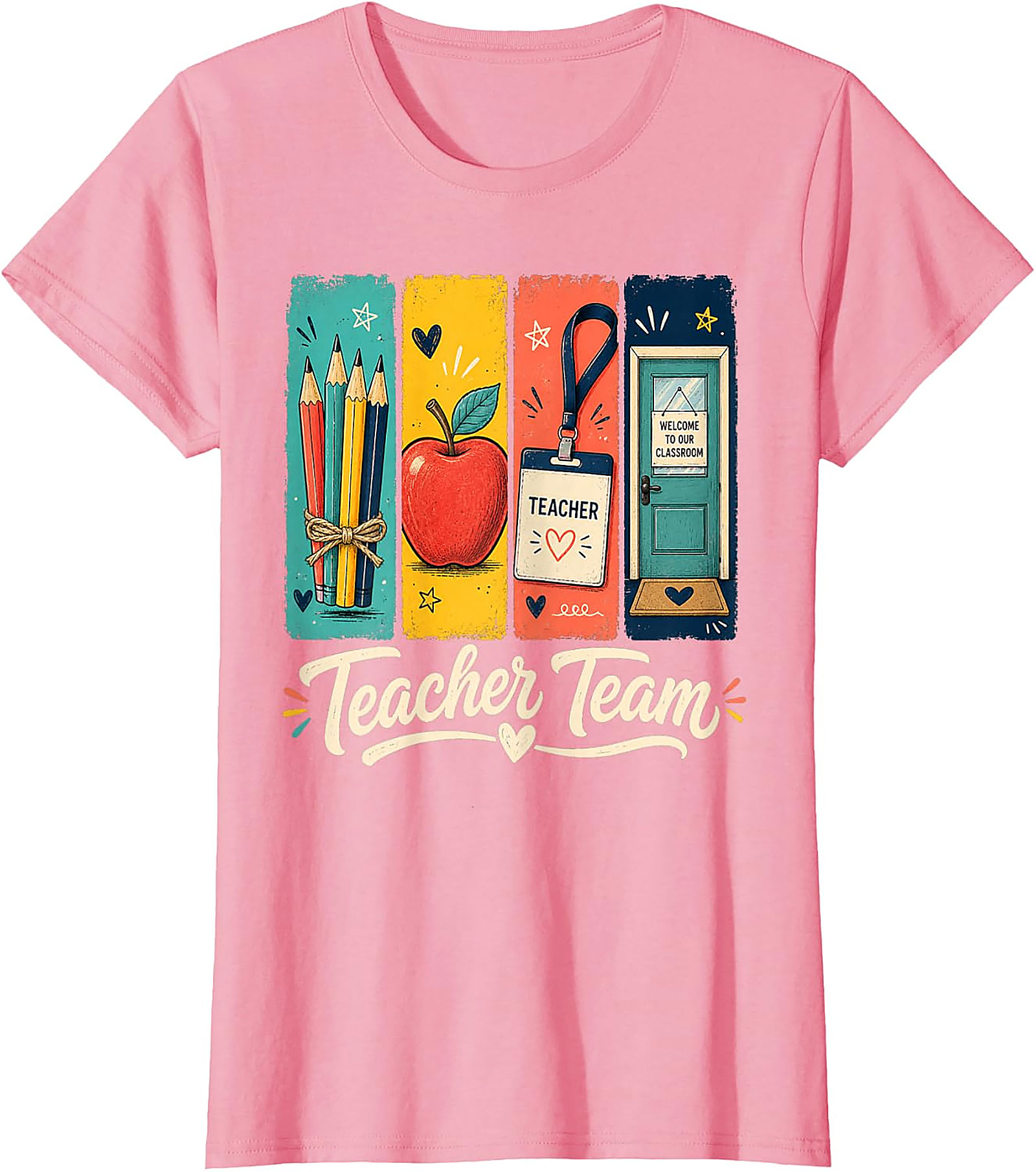 Teacher Team T-Shirt | Cute Educator Graphic Tee