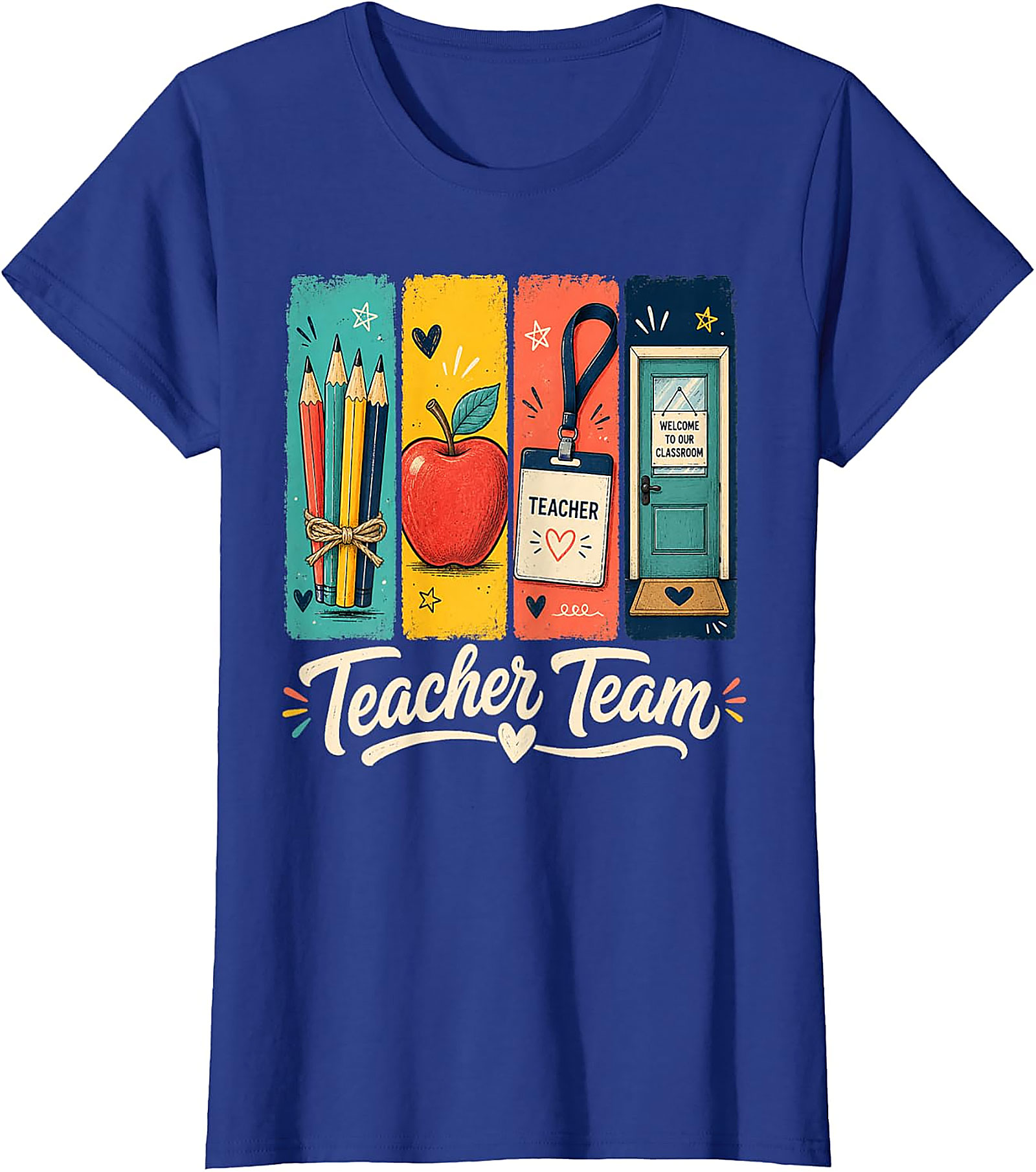 Teacher Team T-Shirt | Cute Educator Graphic Tee
