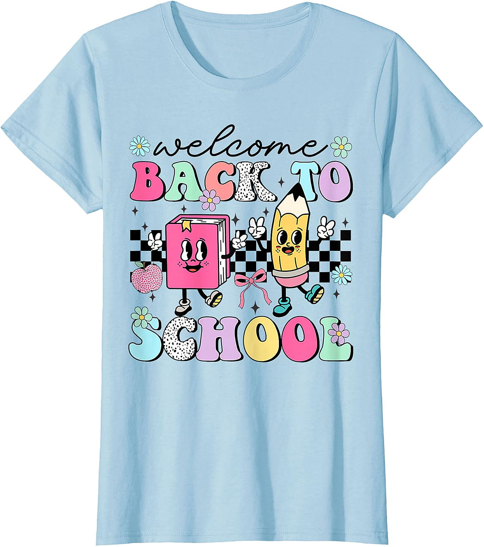 Welcome Back to School Groovy Tee | Retro Fun Apparel