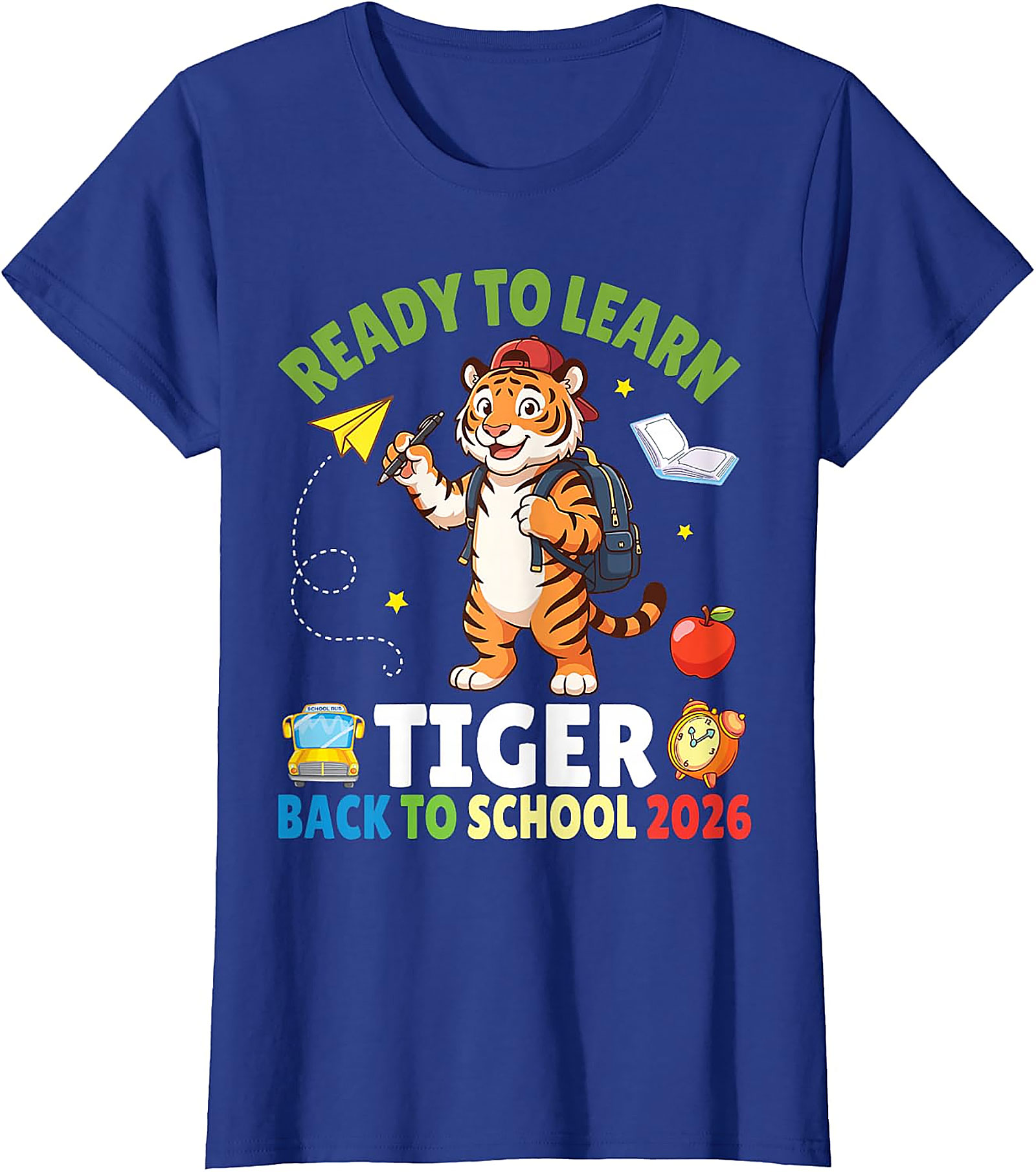 Ready to Learn Tiger Tee | Back to School 2026 Shirt