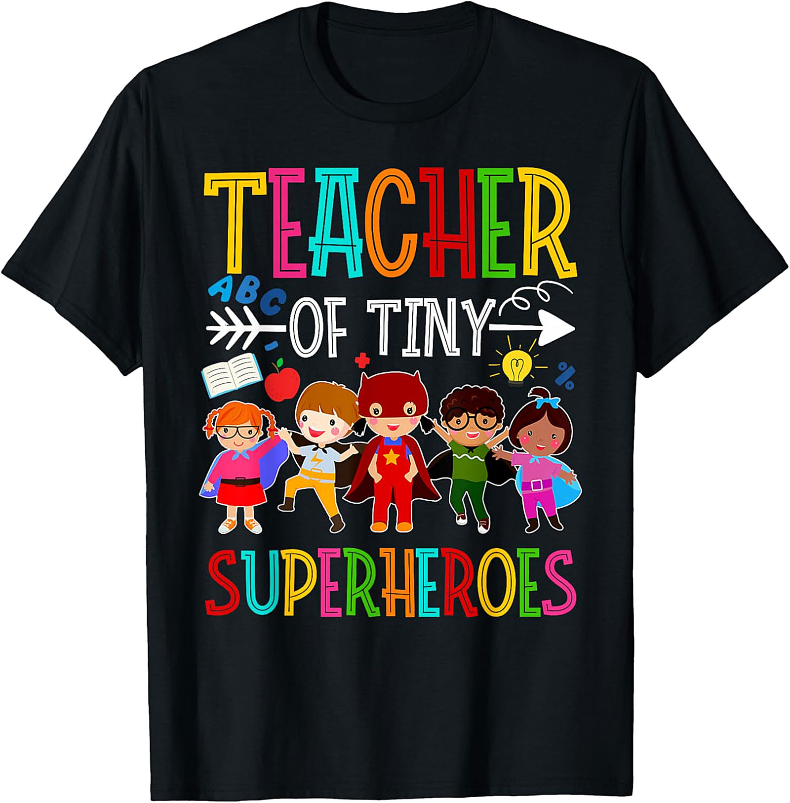 Teacher of Tiny Superheroes Royal Blue Apparel Gift