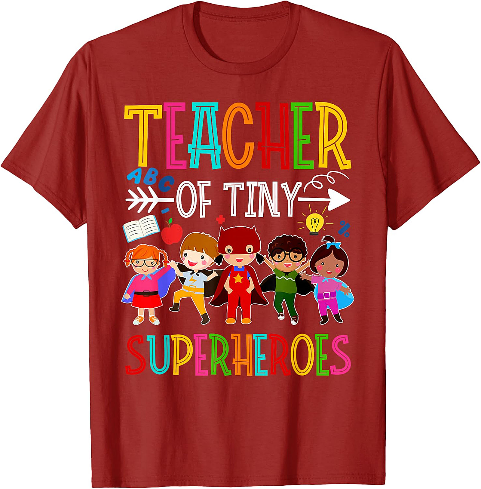  Teacher of Tiny Superheroes Royal Blue Apparel Gift