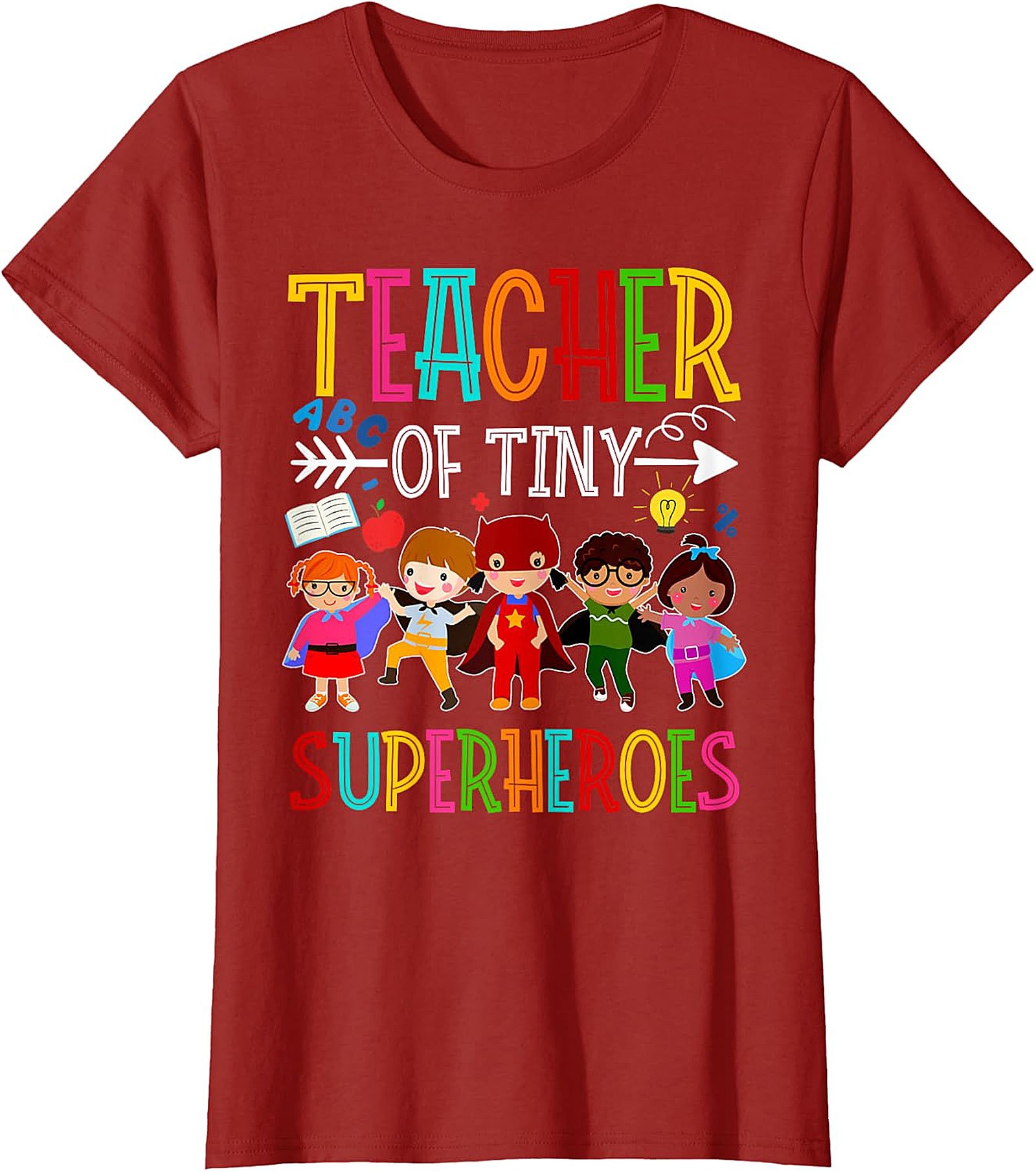  Teacher of Tiny Superheroes Royal Blue Apparel Gift