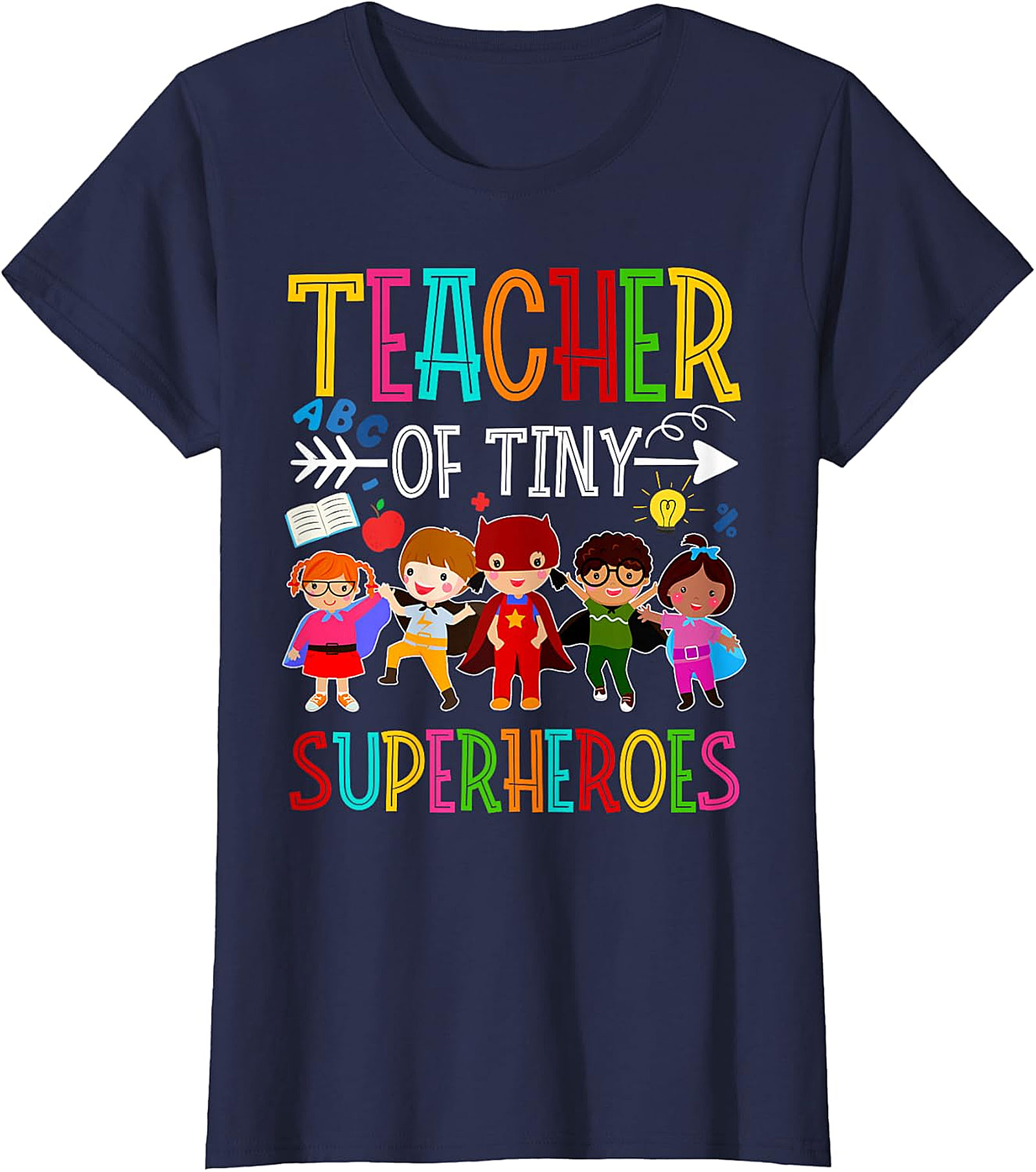  Teacher of Tiny Superheroes Royal Blue Apparel Gift