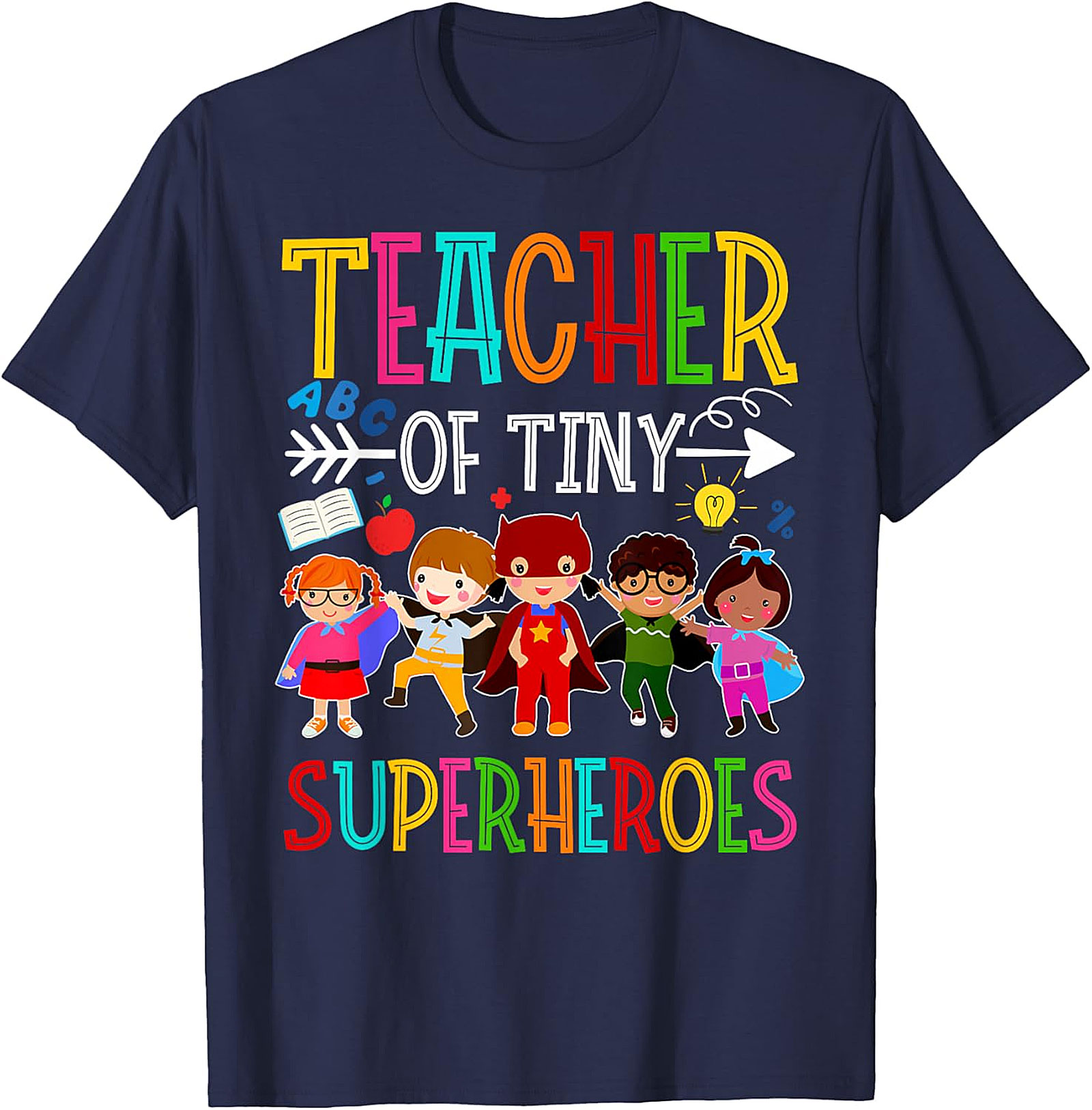  Teacher of Tiny Superheroes Royal Blue Apparel Gift