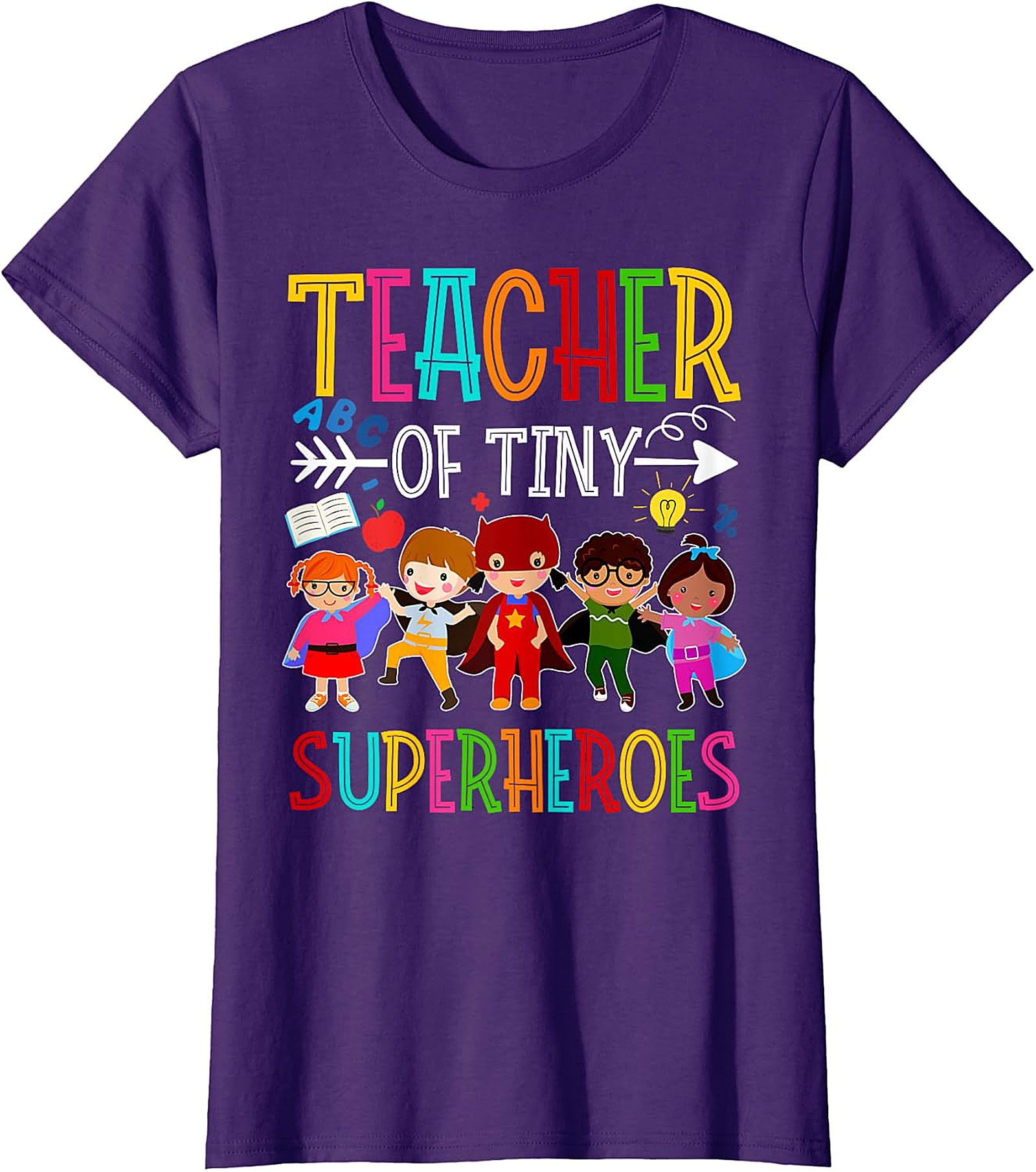  Teacher of Tiny Superheroes Royal Blue Apparel Gift