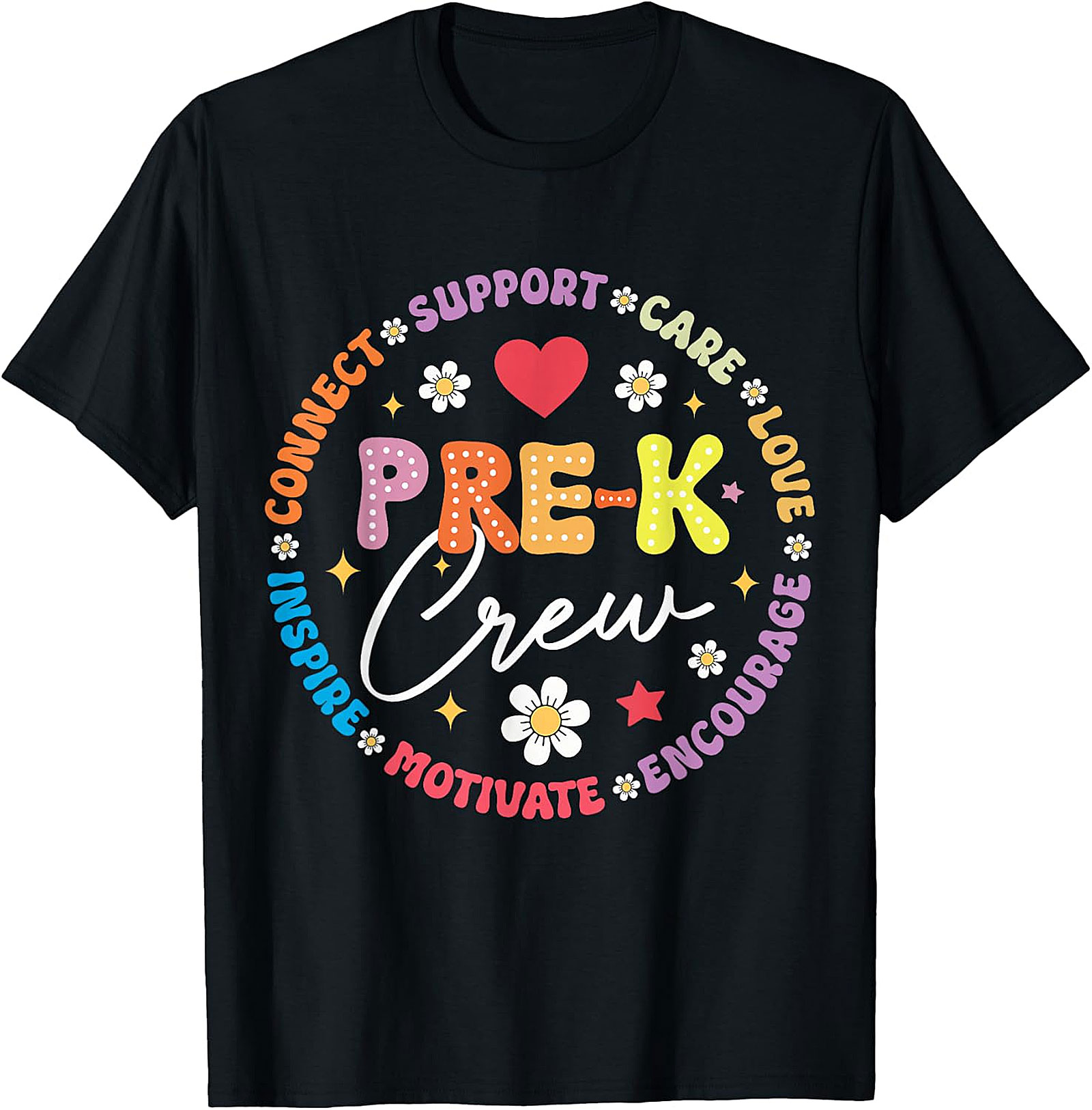 Pre-K Crew Teacher T-Shirt | Early Childhood Educator Gift