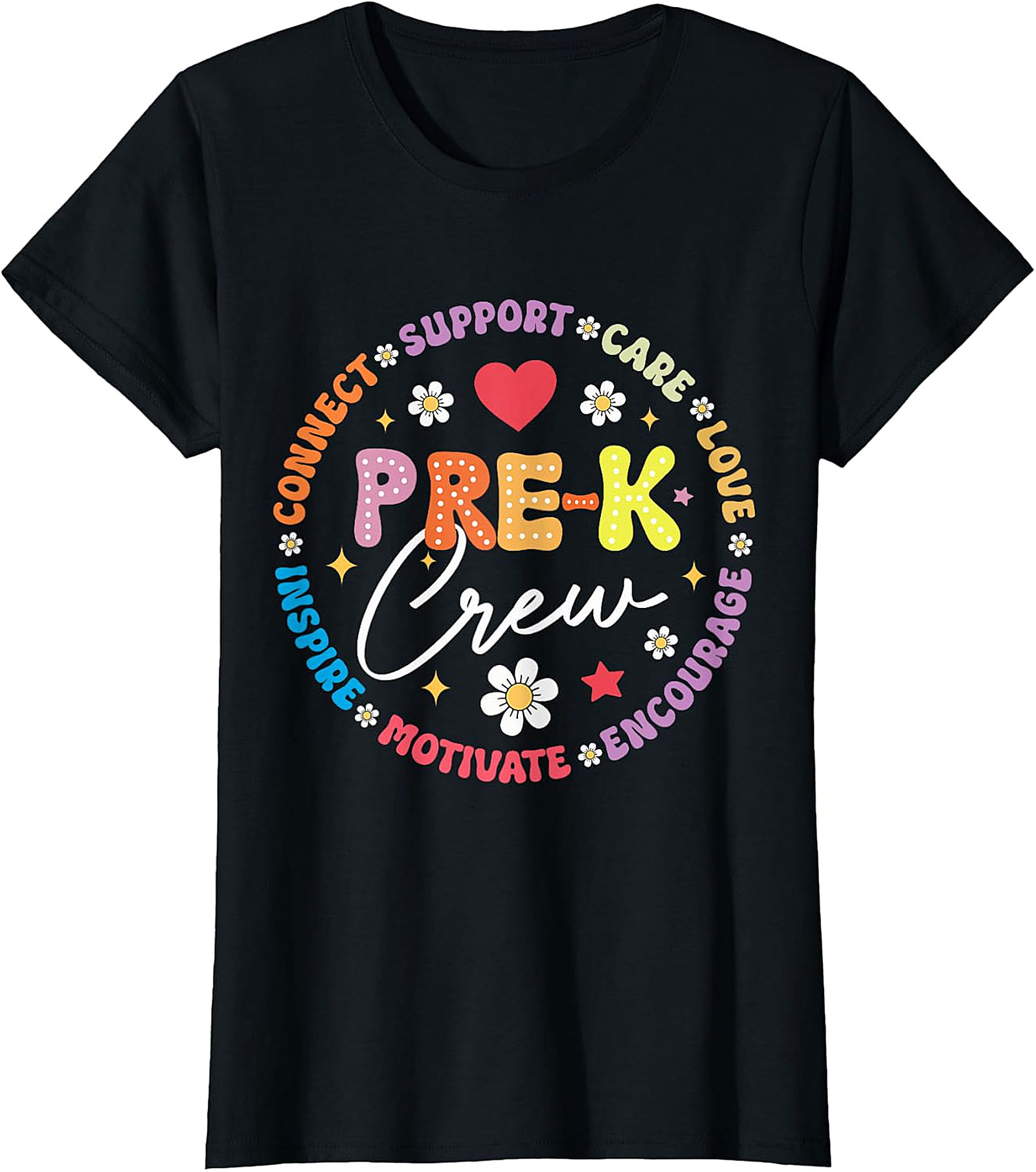 Pre-K Crew Teacher T-Shirt | Early Childhood Educator Gift