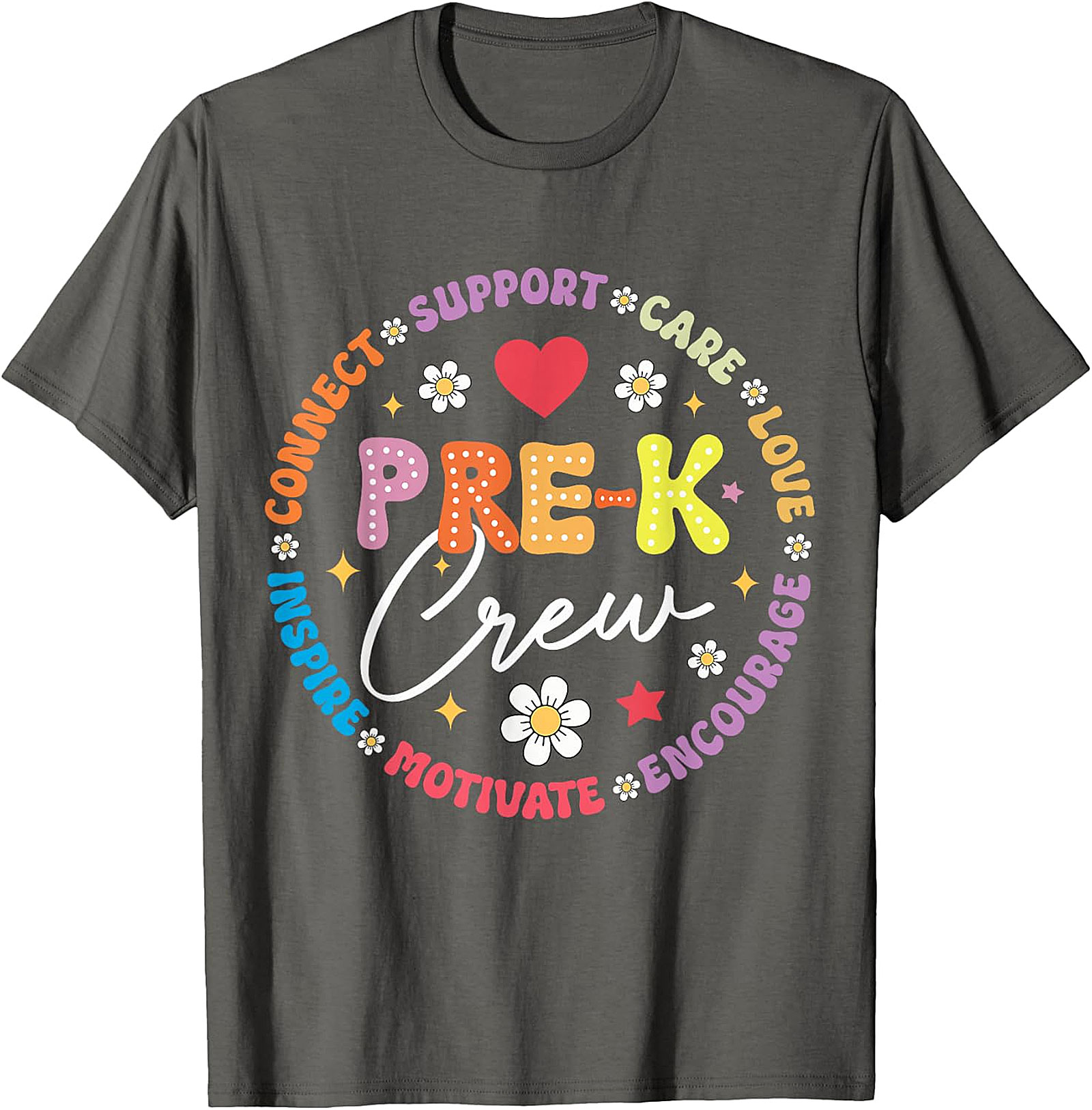 Pre-K Crew Teacher T-Shirt | Early Childhood Educator Gift
