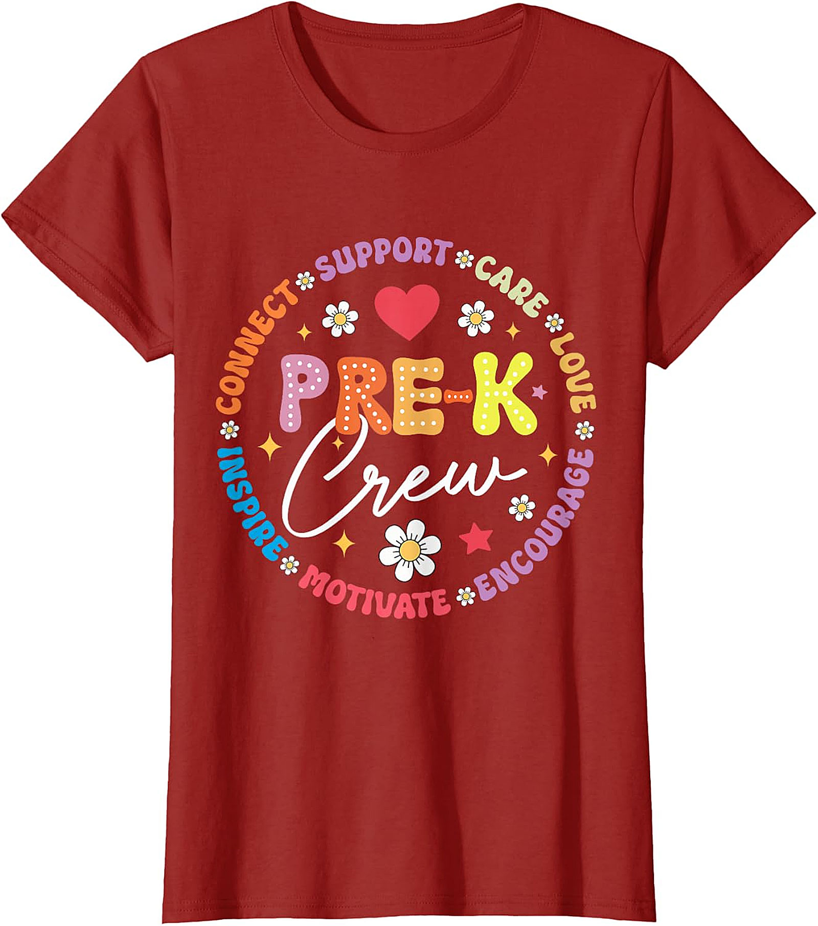 Pre-K Crew Teacher T-Shirt | Early Childhood Educator Gift