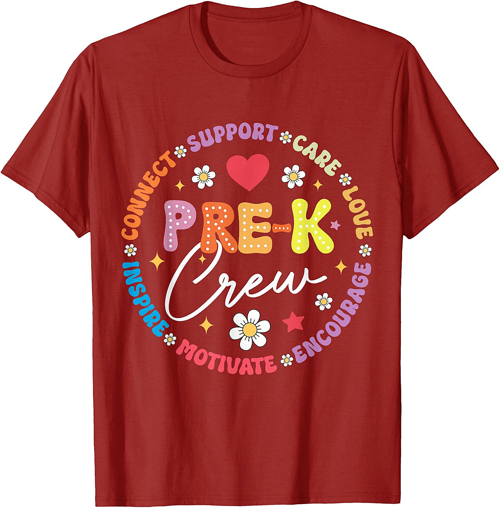 Pre-K Crew Teacher T-Shirt | Early Childhood Educator Gift