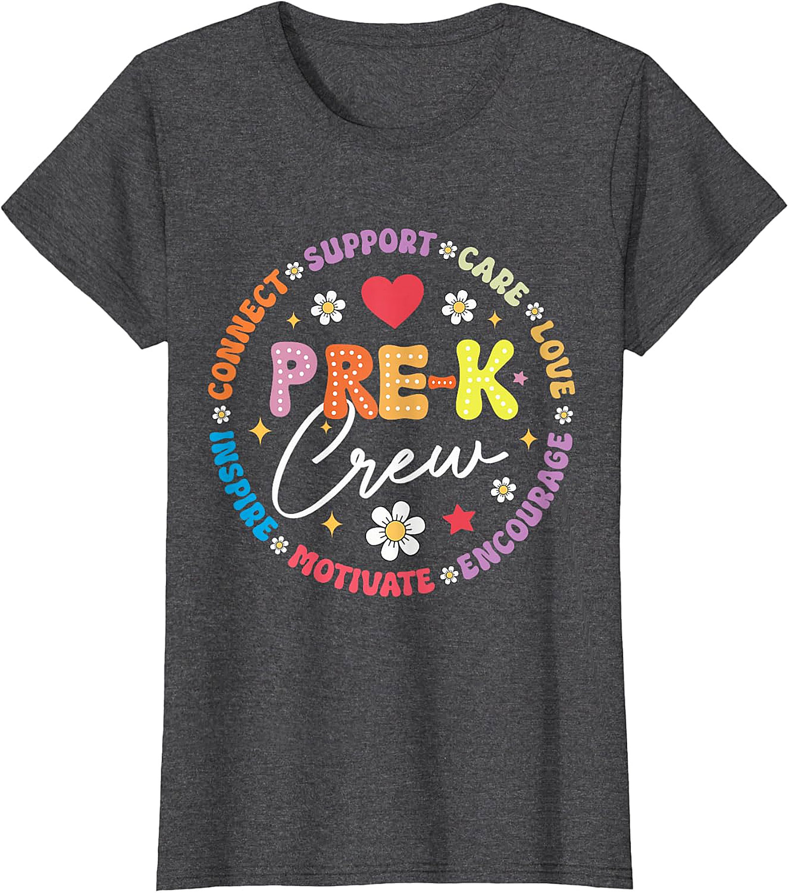 Pre-K Crew Teacher T-Shirt | Early Childhood Educator Gift