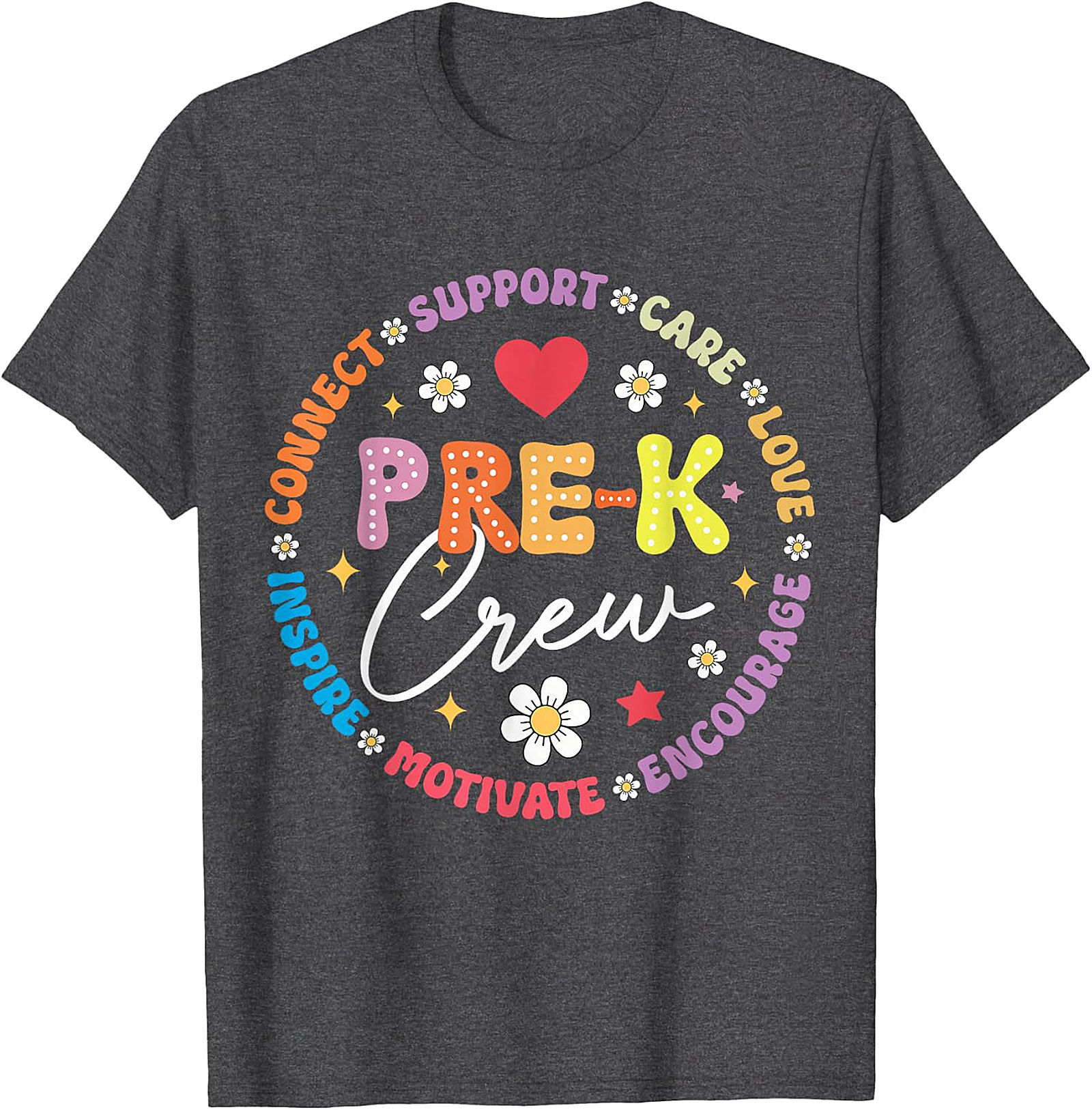 Pre-K Crew Teacher T-Shirt | Early Childhood Educator Gift