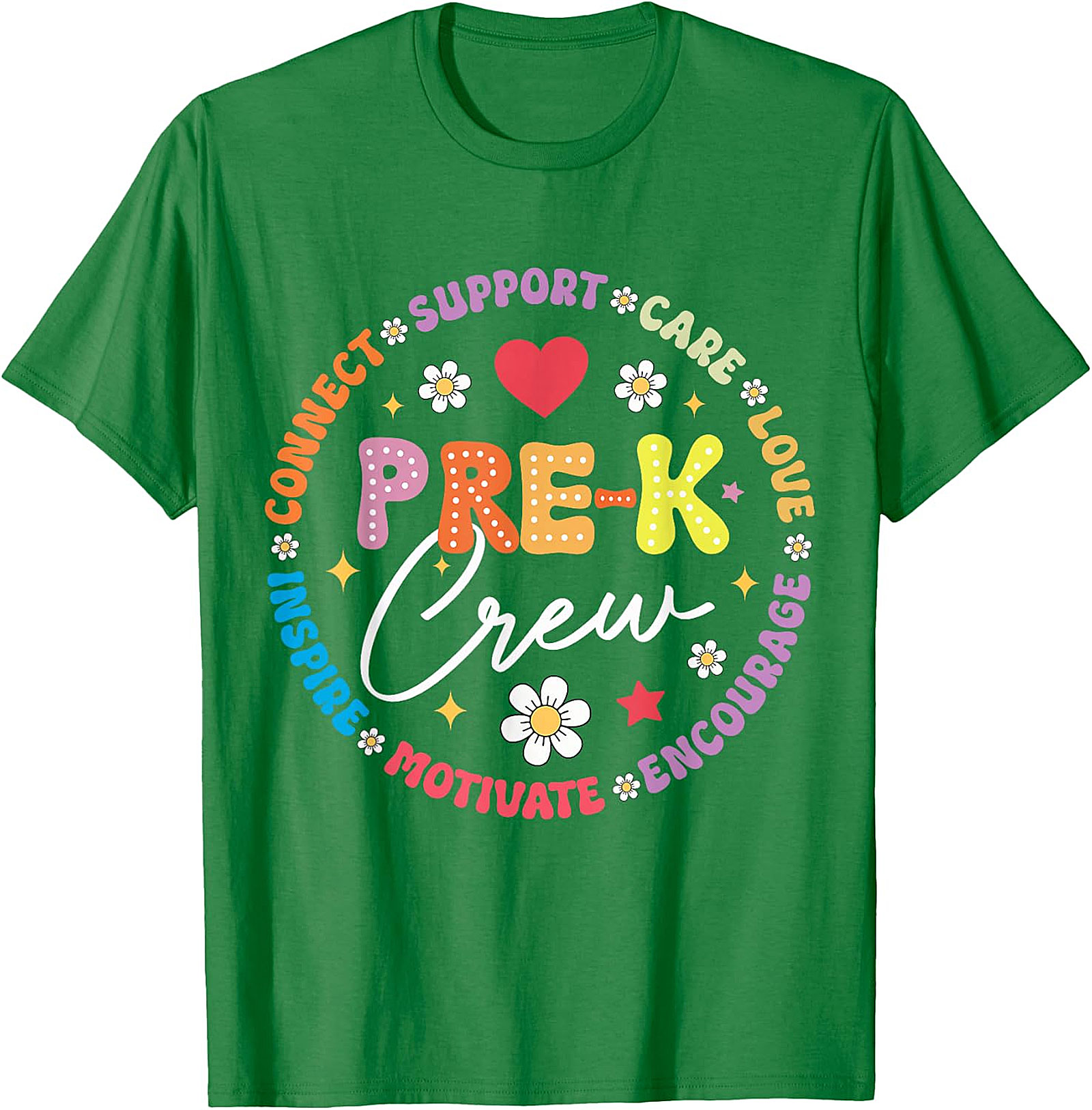 Pre-K Crew Teacher T-Shirt | Early Childhood Educator Gift