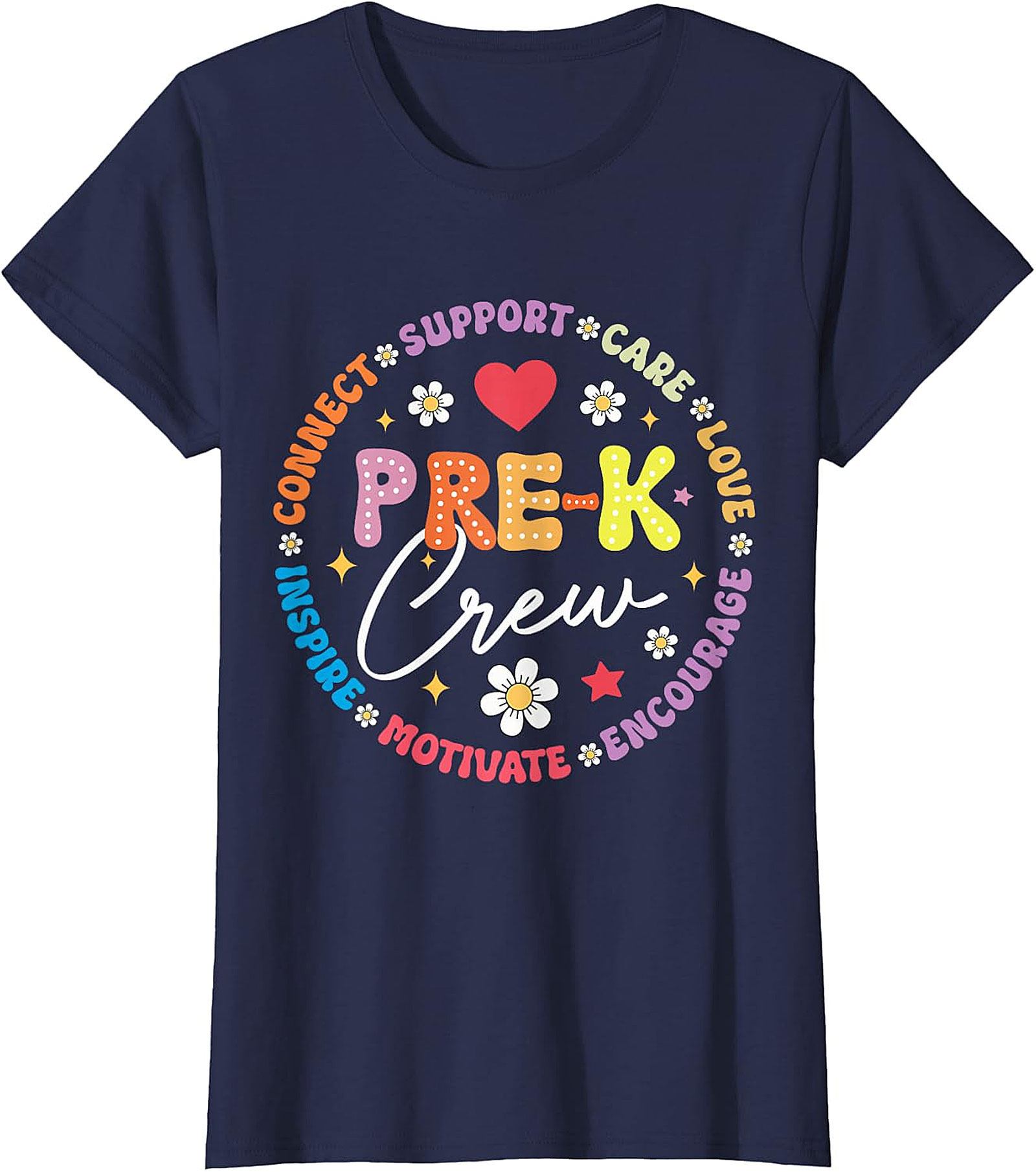 Pre-K Crew Teacher T-Shirt | Early Childhood Educator Gift