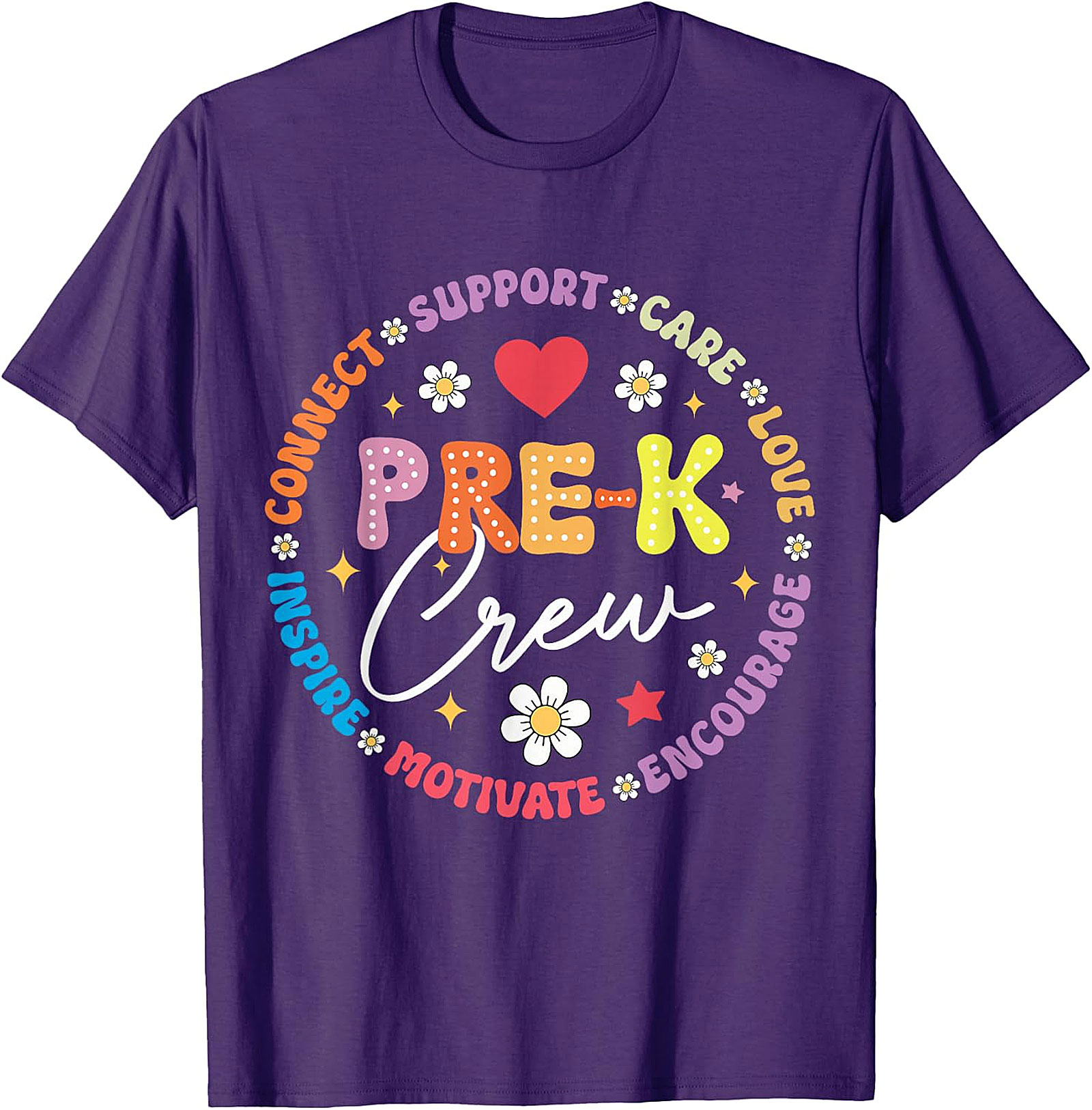Pre-K Crew Teacher T-Shirt | Early Childhood Educator Gift