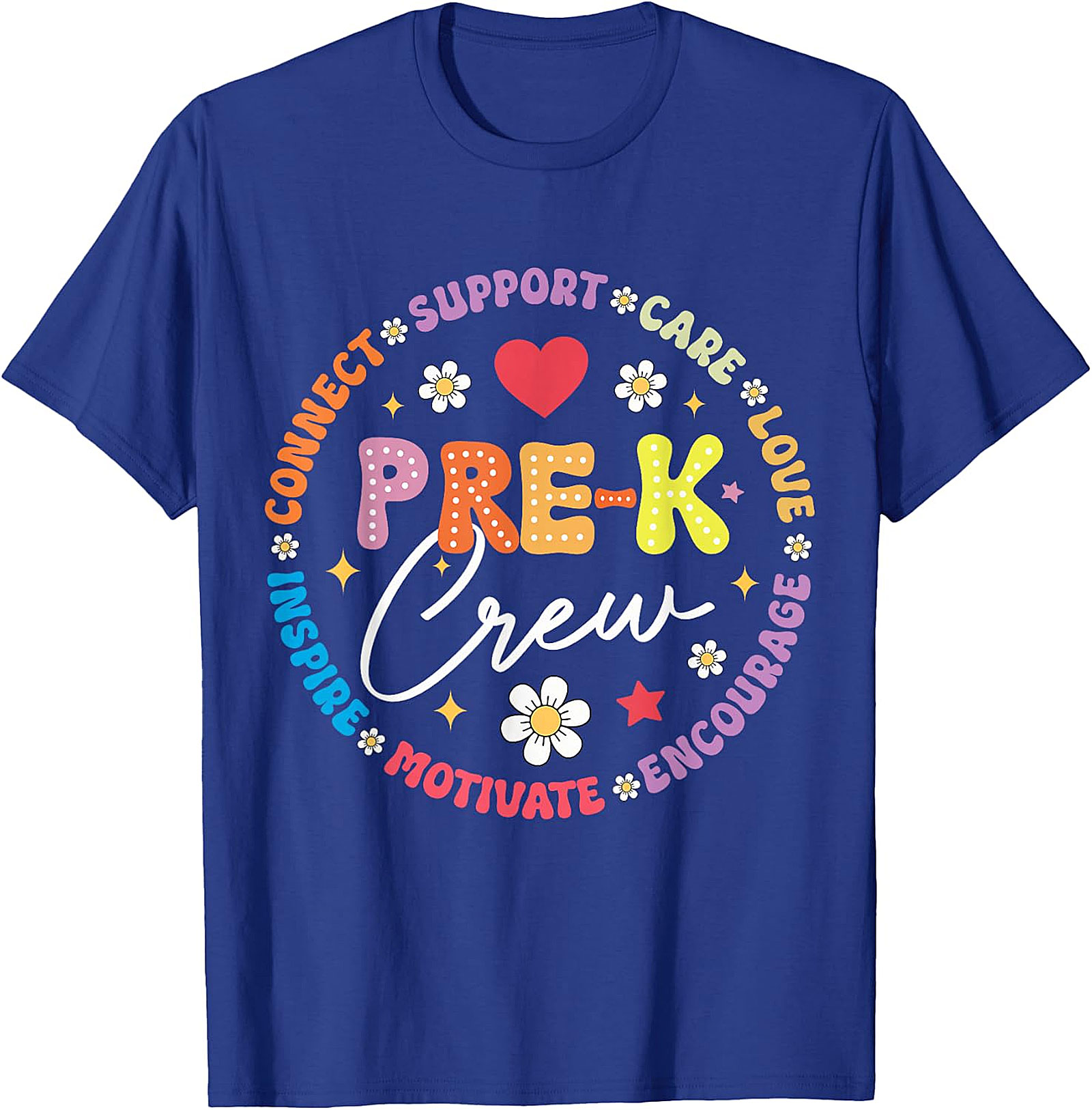 Pre-K Crew Teacher T-Shirt | Early Childhood Educator Gift
