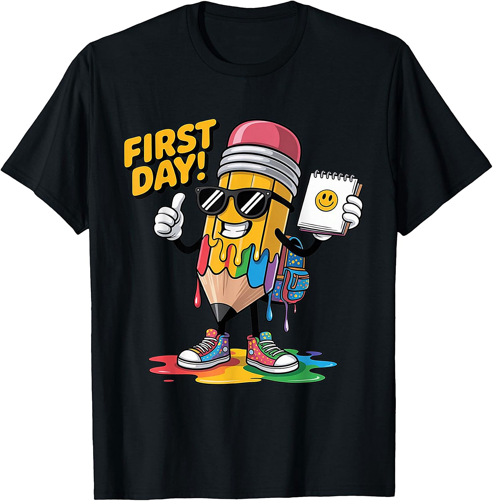 First Day of School T-Shirt | Funny Teacher Graphic Tee