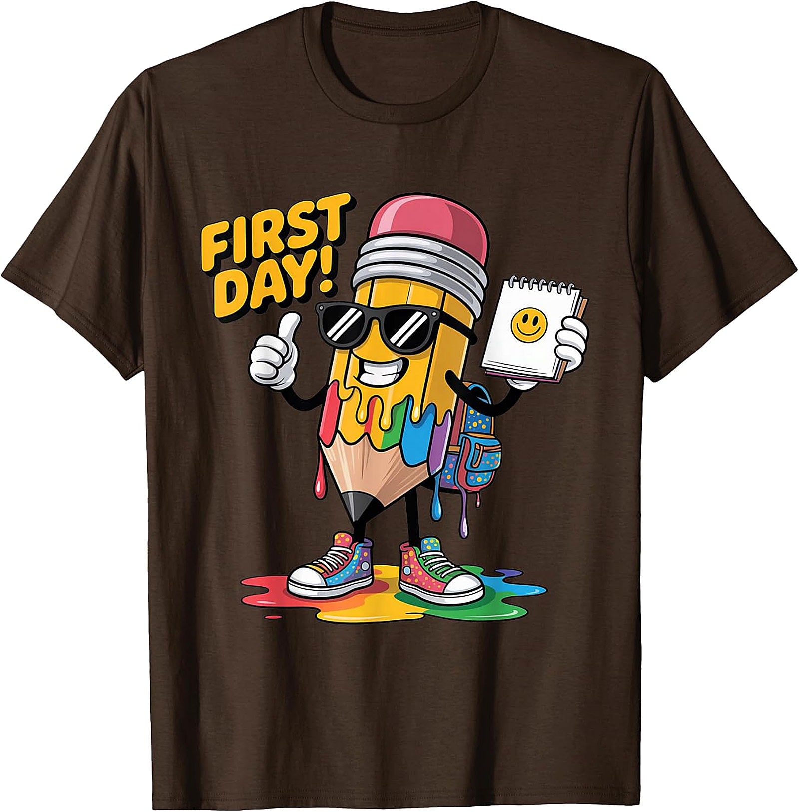 First Day of School T-Shirt | Funny Teacher Graphic Tee