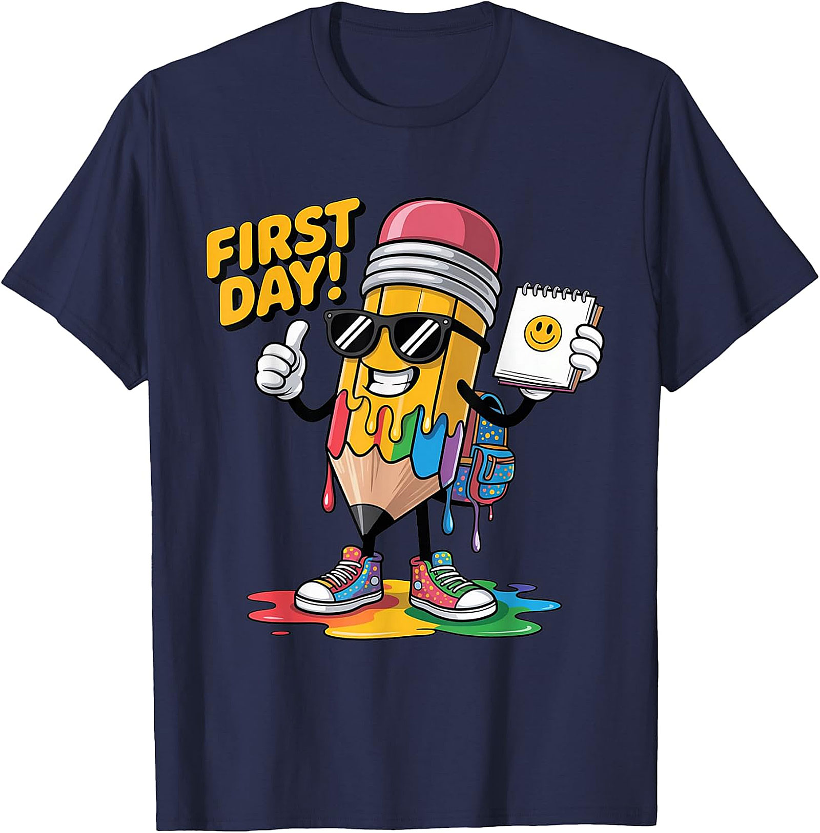First Day of School T-Shirt | Funny Teacher Graphic Tee