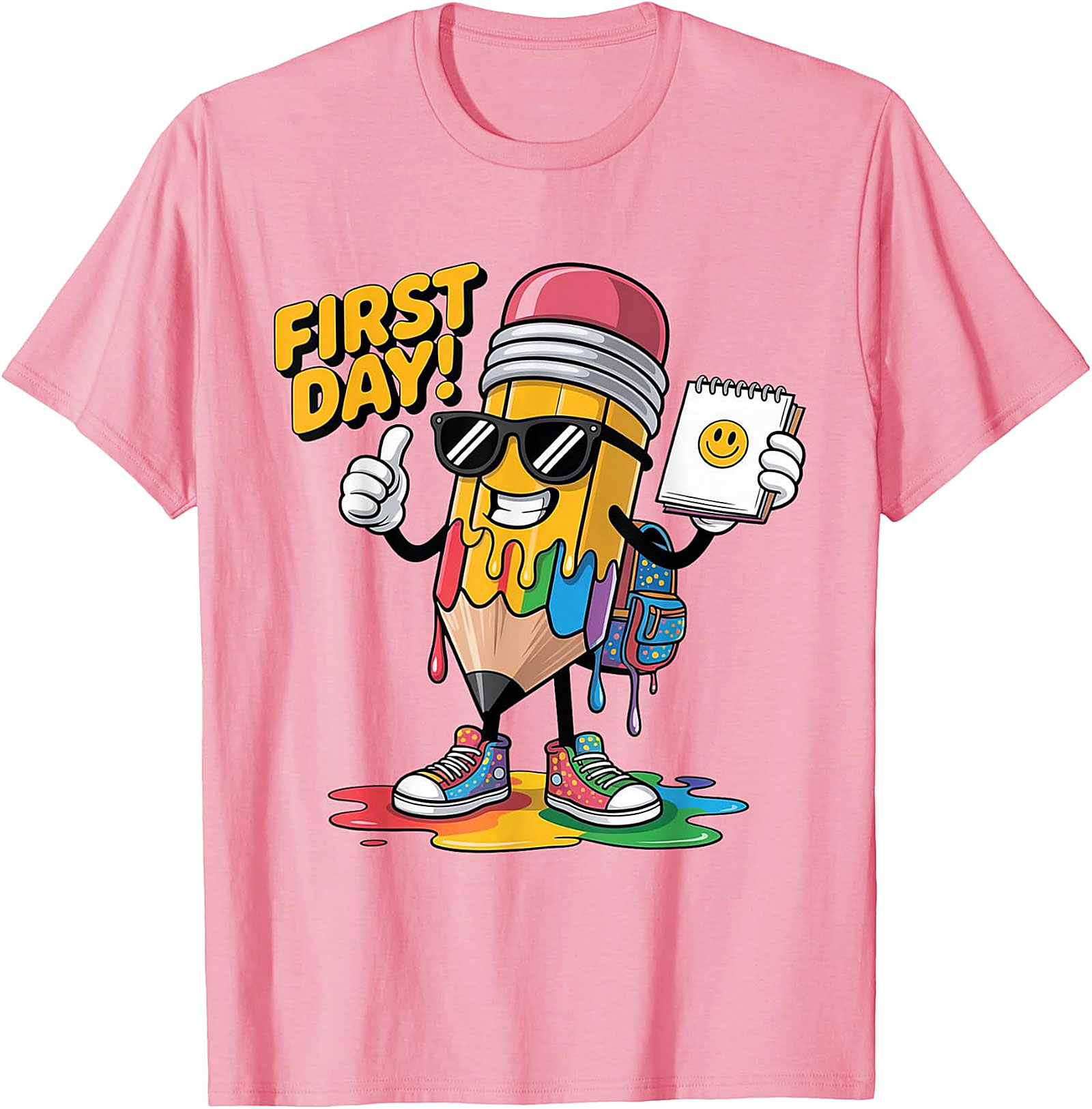 First Day of School T-Shirt | Funny Teacher Graphic Tee