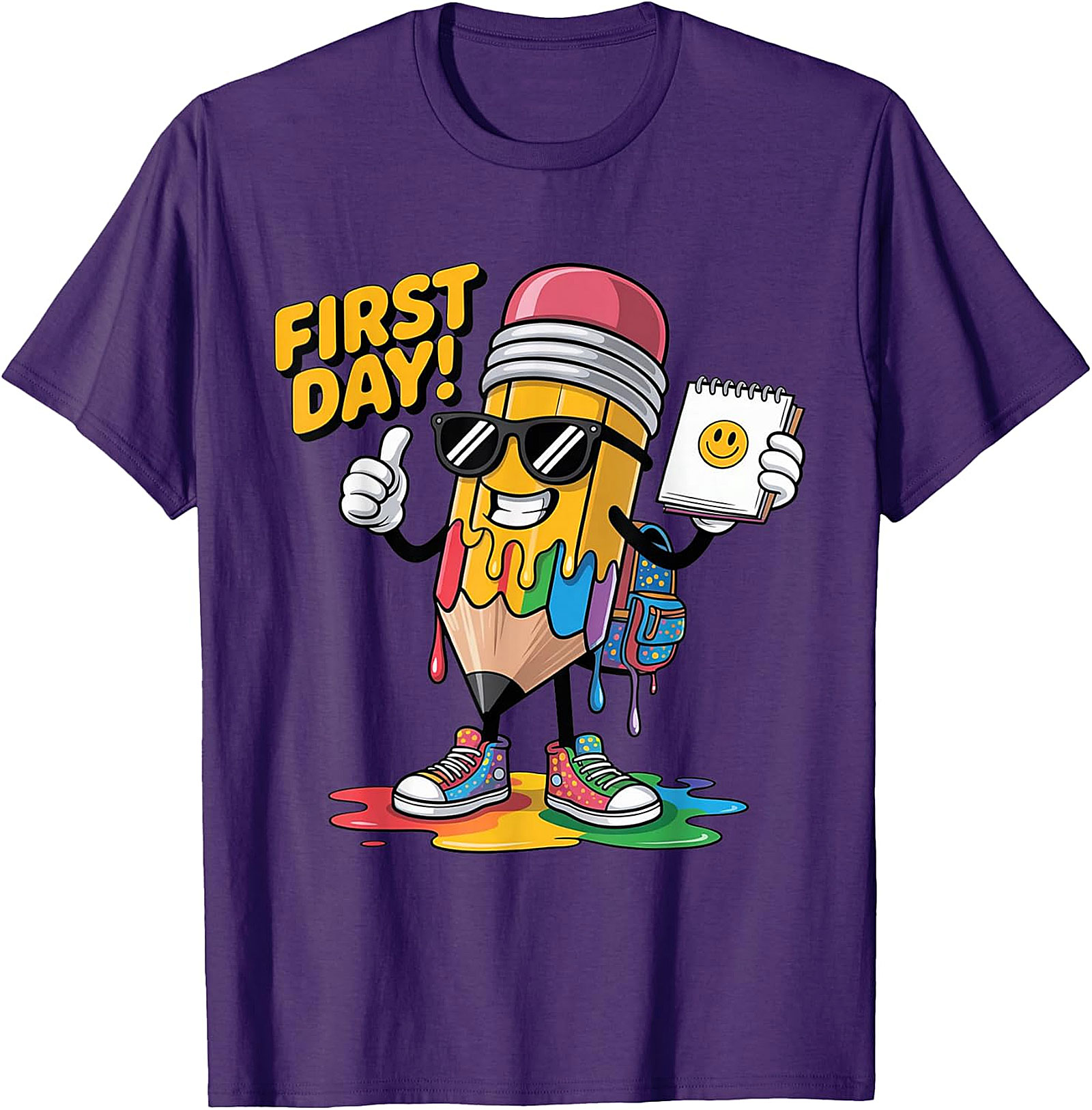 First Day of School T-Shirt | Funny Teacher Graphic Tee