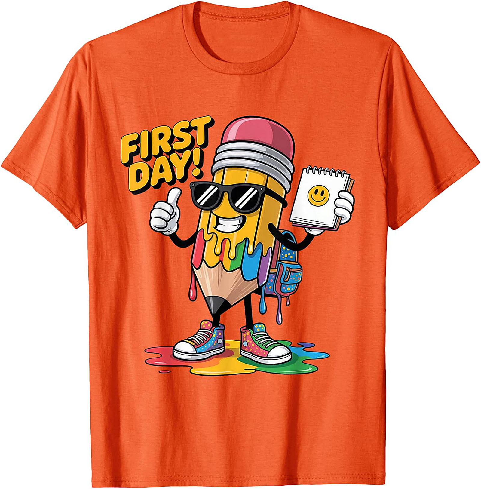 First Day of School T-Shirt | Funny Teacher Graphic Tee