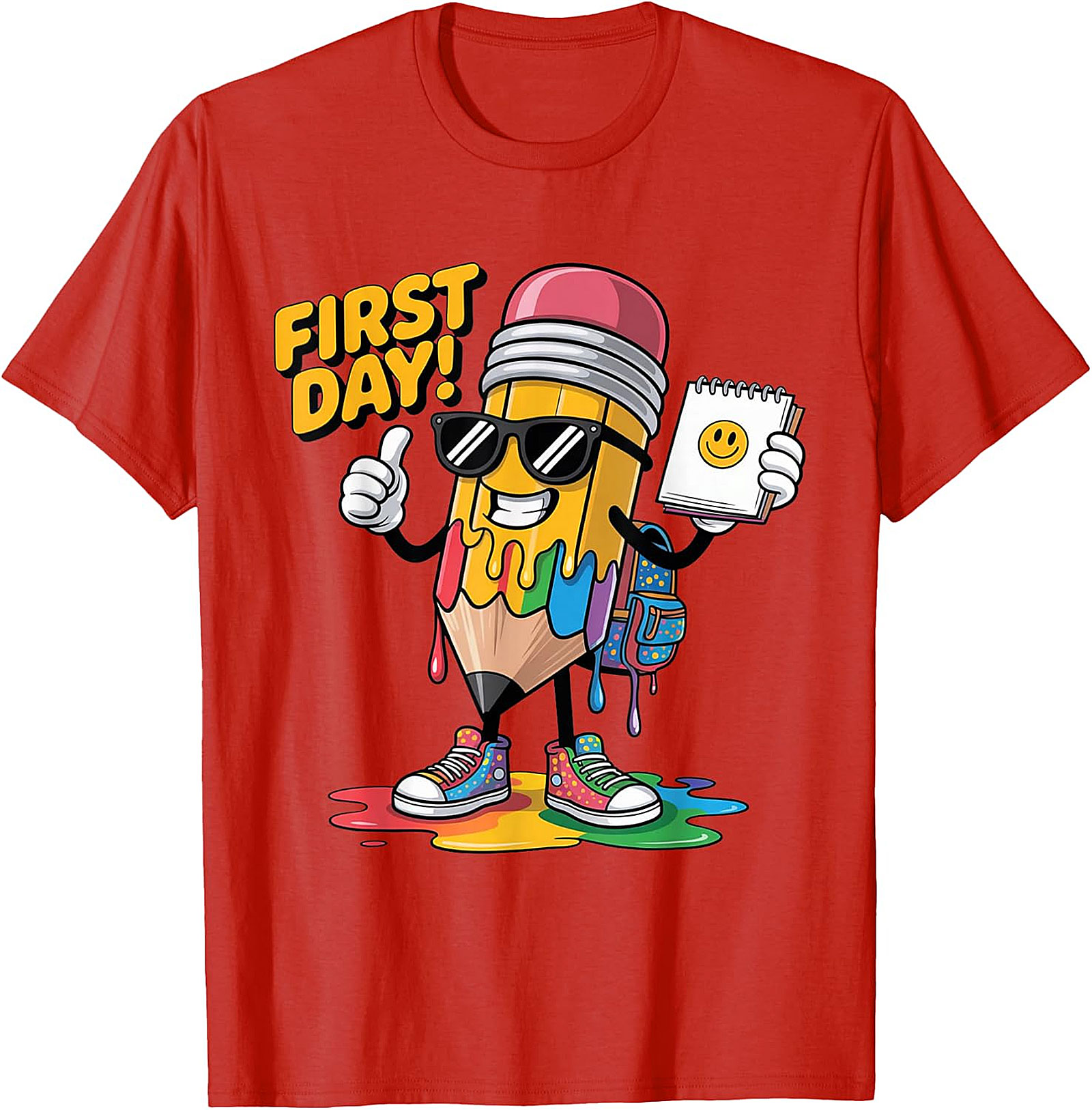 First Day of School T-Shirt | Funny Teacher Graphic Tee