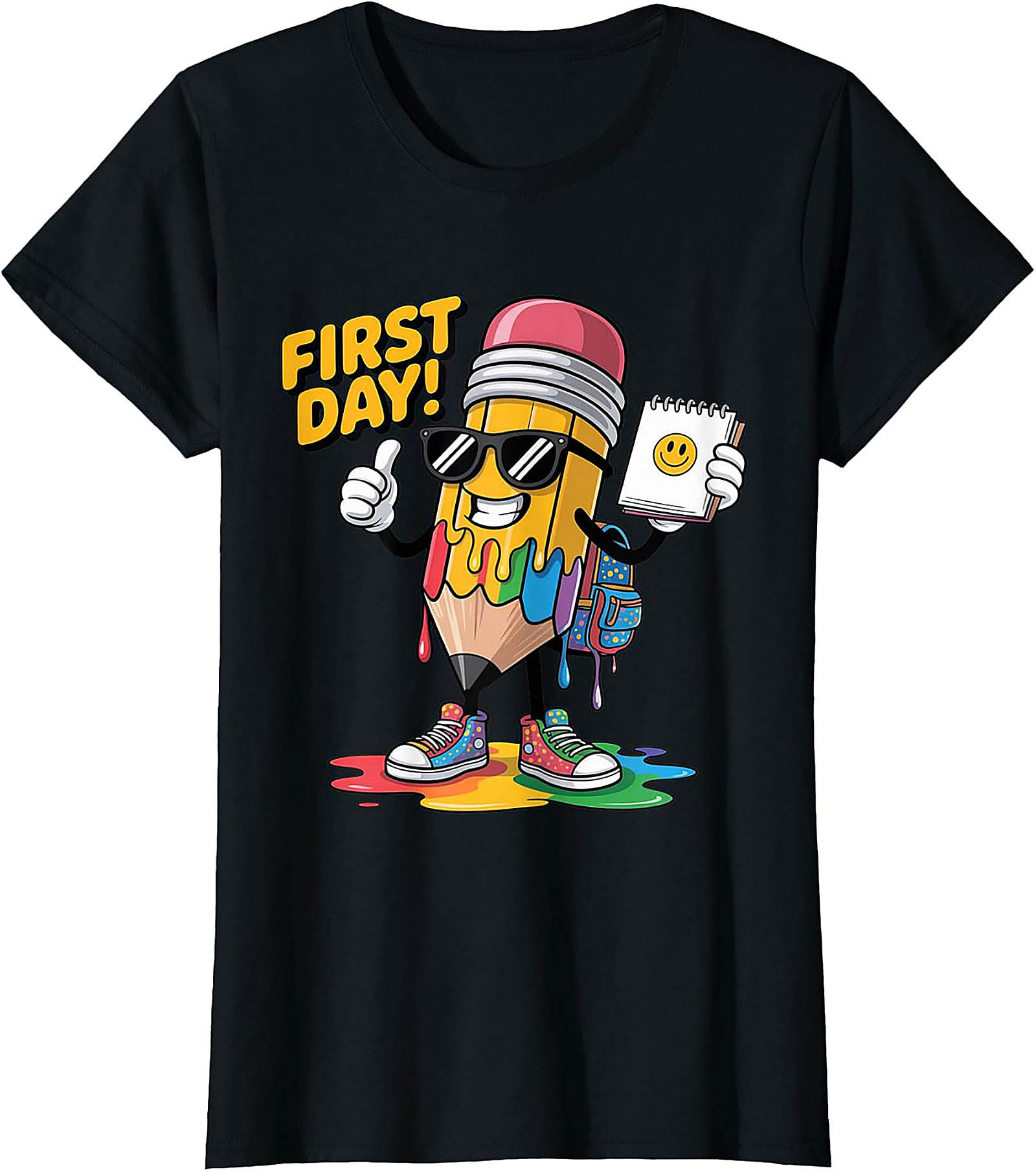 First Day of School T-Shirt | Funny Teacher Graphic Tee