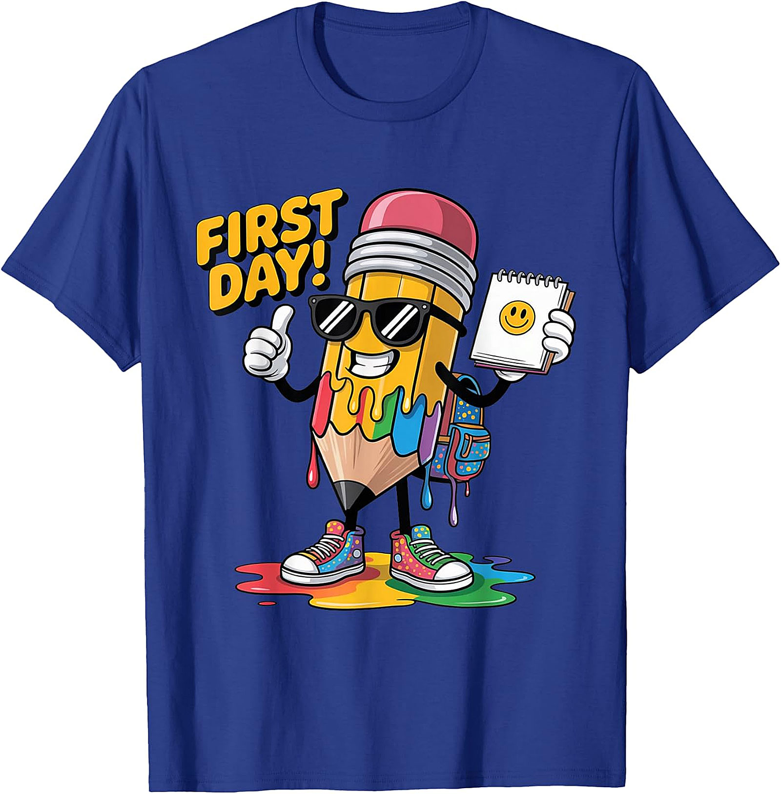 First Day of School T-Shirt | Funny Teacher Graphic Tee