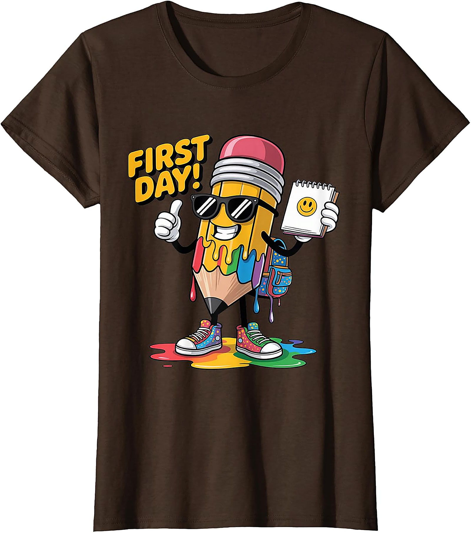 First Day of School T-Shirt | Funny Teacher Graphic Tee