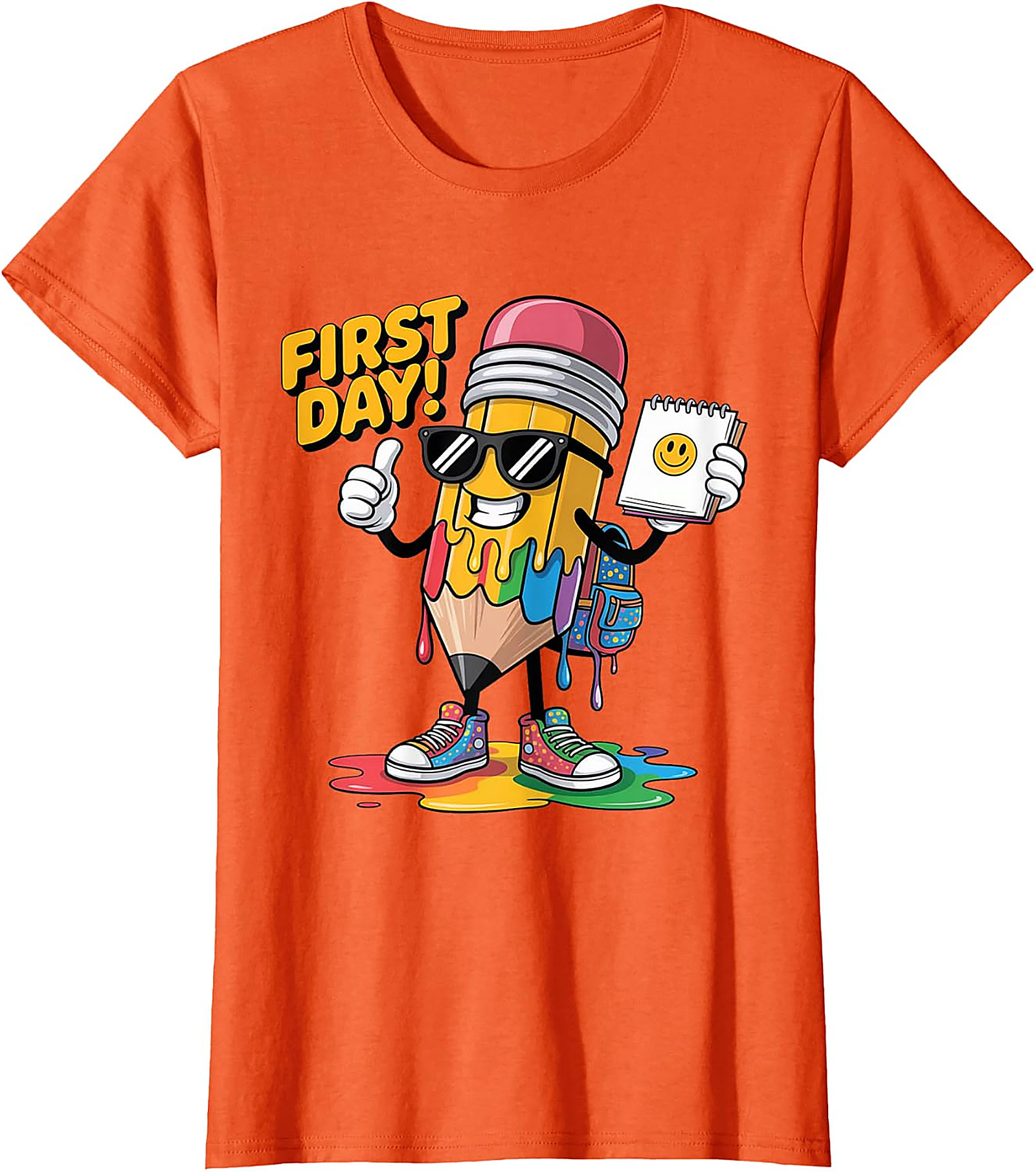First Day of School T-Shirt | Funny Teacher Graphic Tee