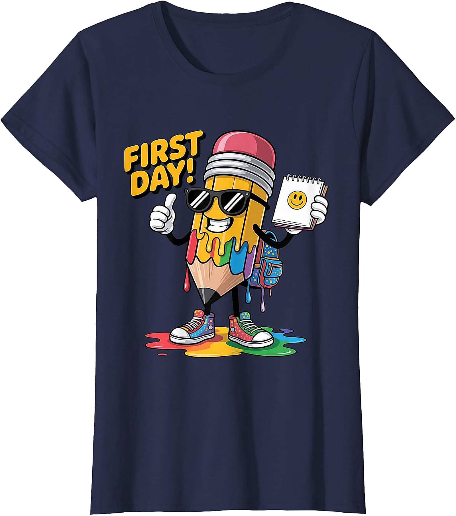 First Day of School T-Shirt | Funny Teacher Graphic Tee
