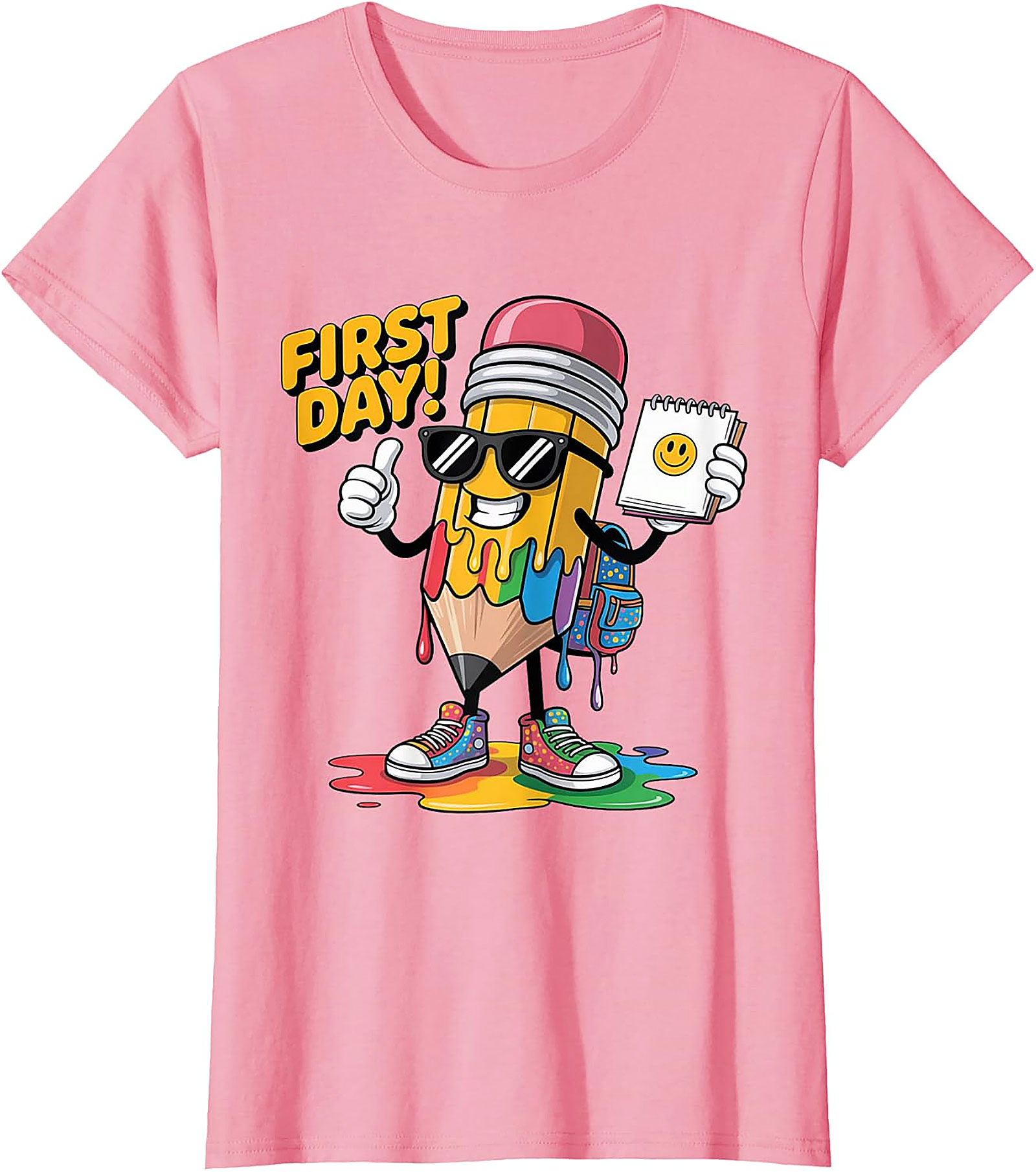 First Day of School T-Shirt | Funny Teacher Graphic Tee