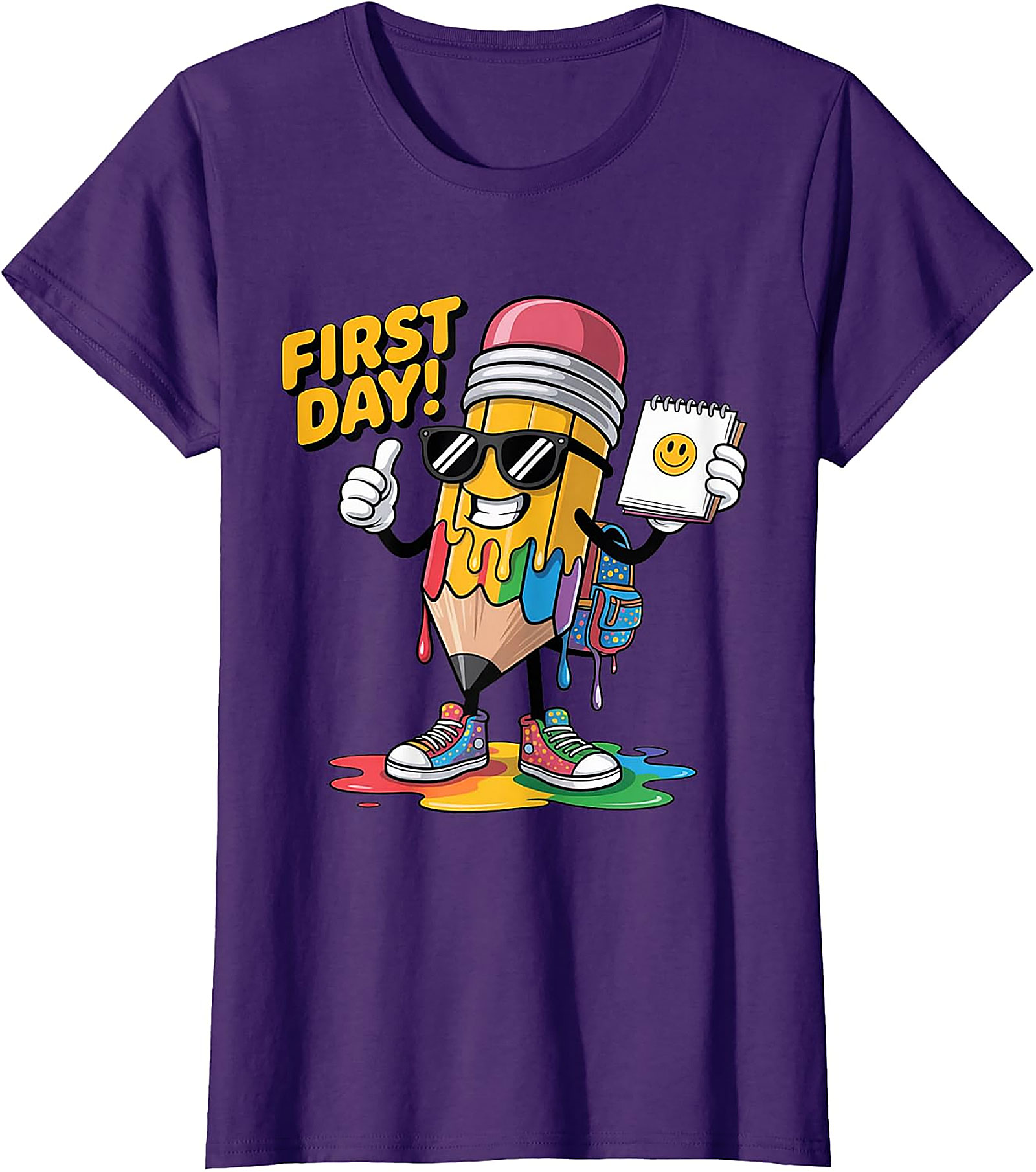 First Day of School T-Shirt | Funny Teacher Graphic Tee