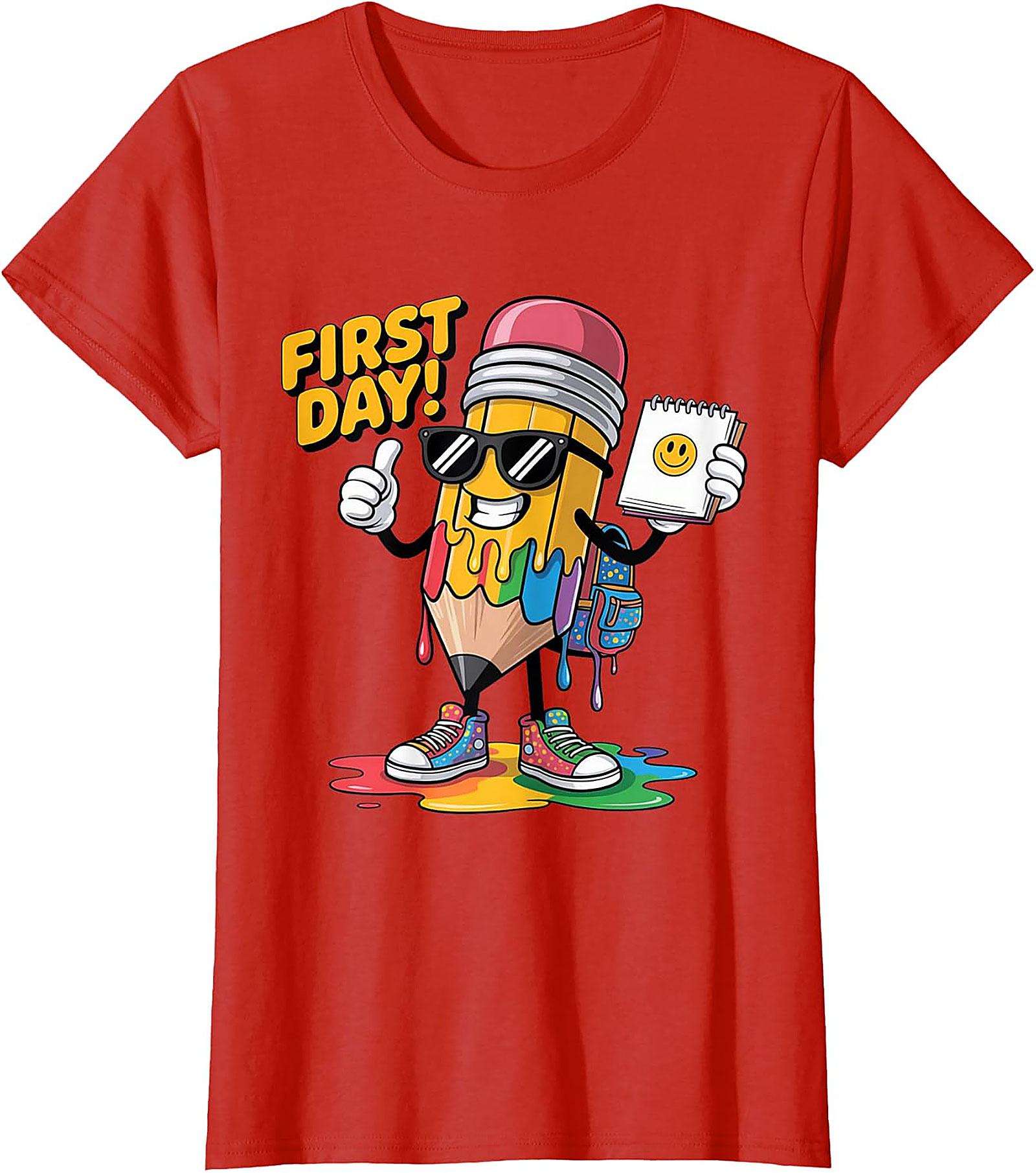 First Day of School T-Shirt | Funny Teacher Graphic Tee