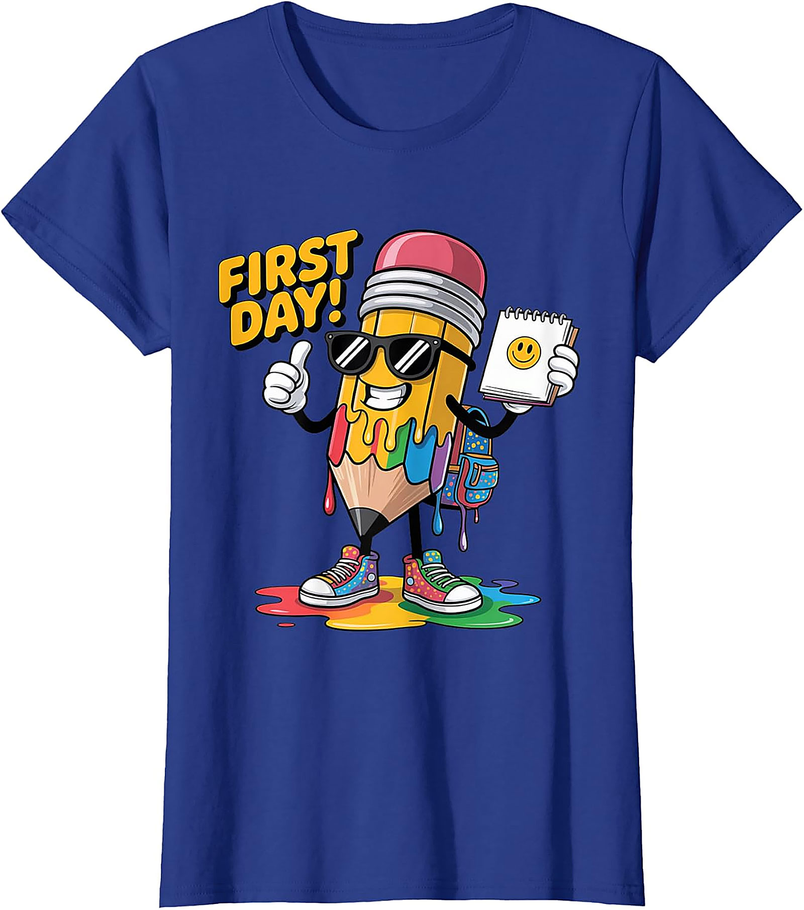 First Day of School T-Shirt | Funny Teacher Graphic Tee