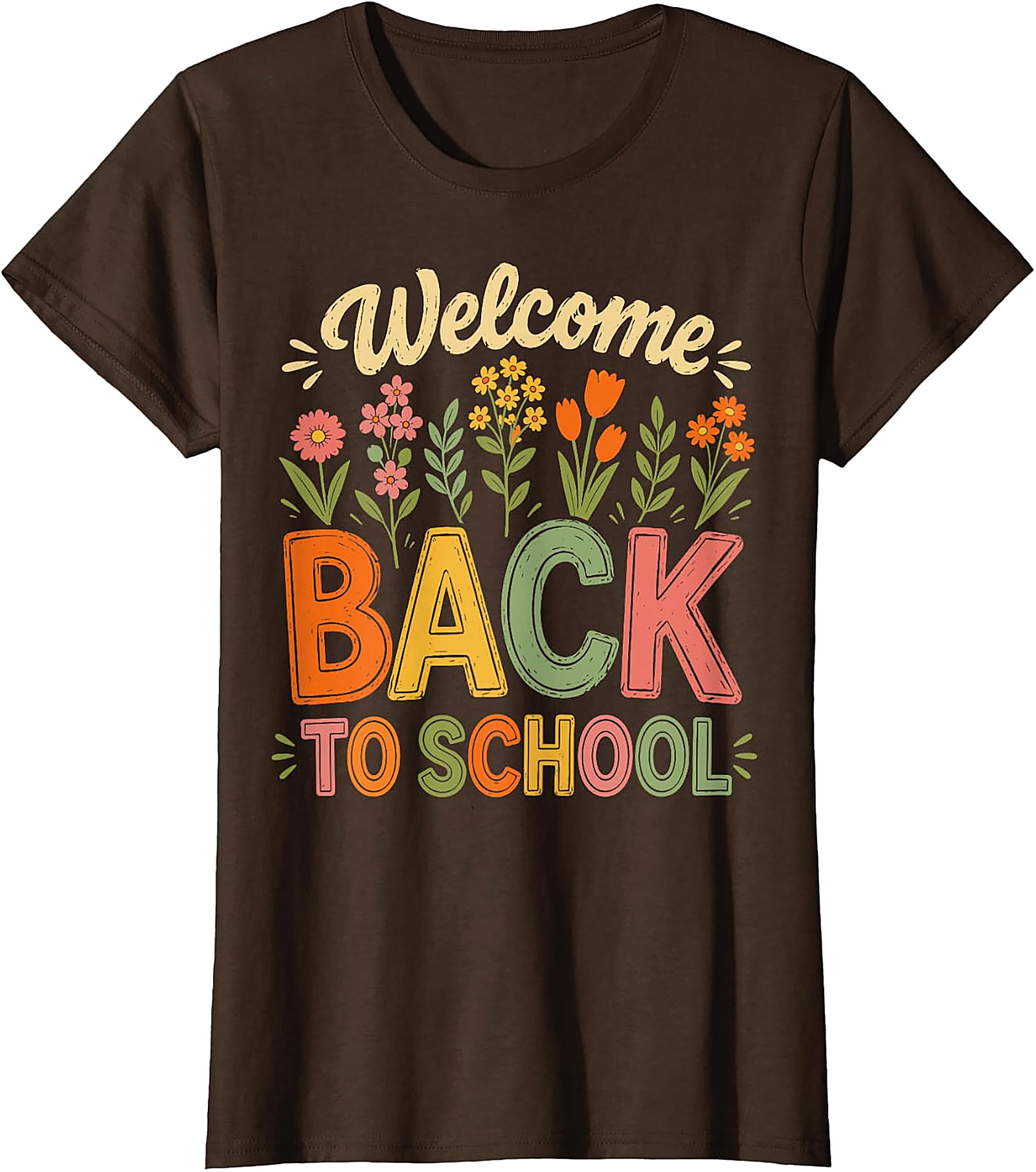 Welcome Back to School T-Shirt | Teacher Floral Tee