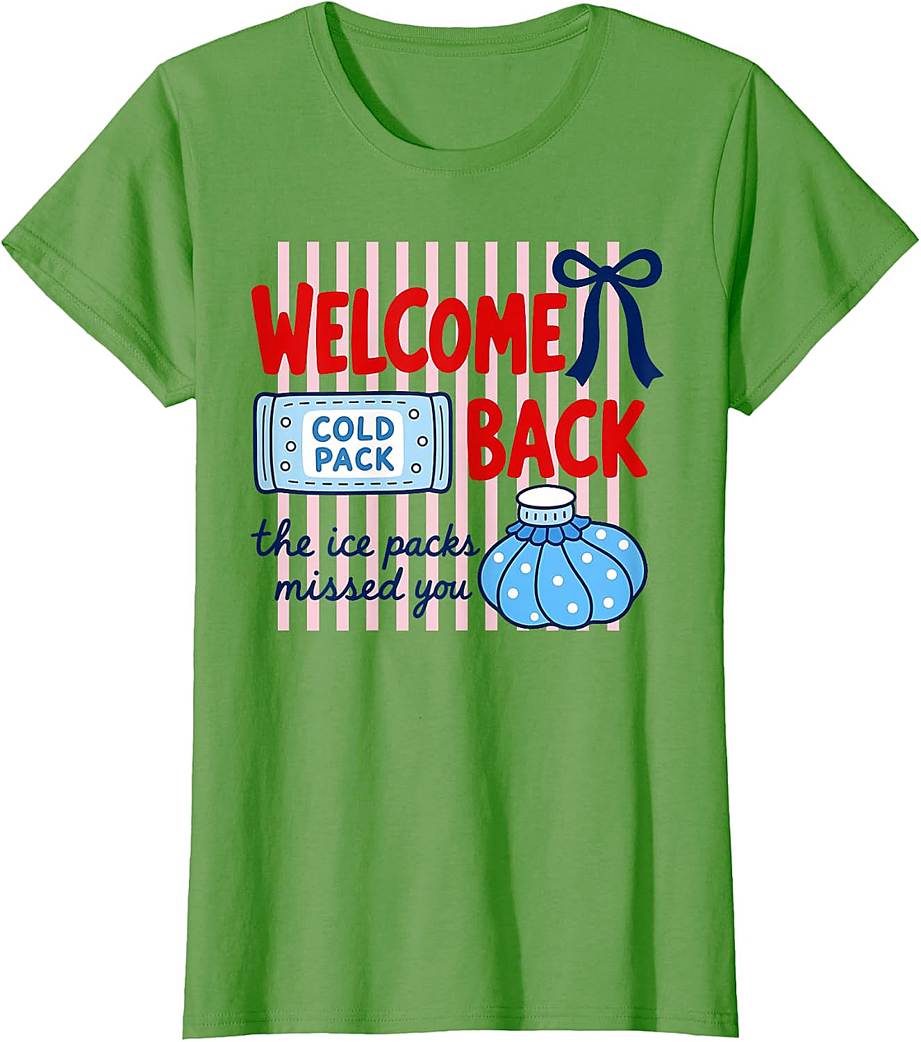  Welcome Back Ice Packs Missed You School Nurse T-Shirt