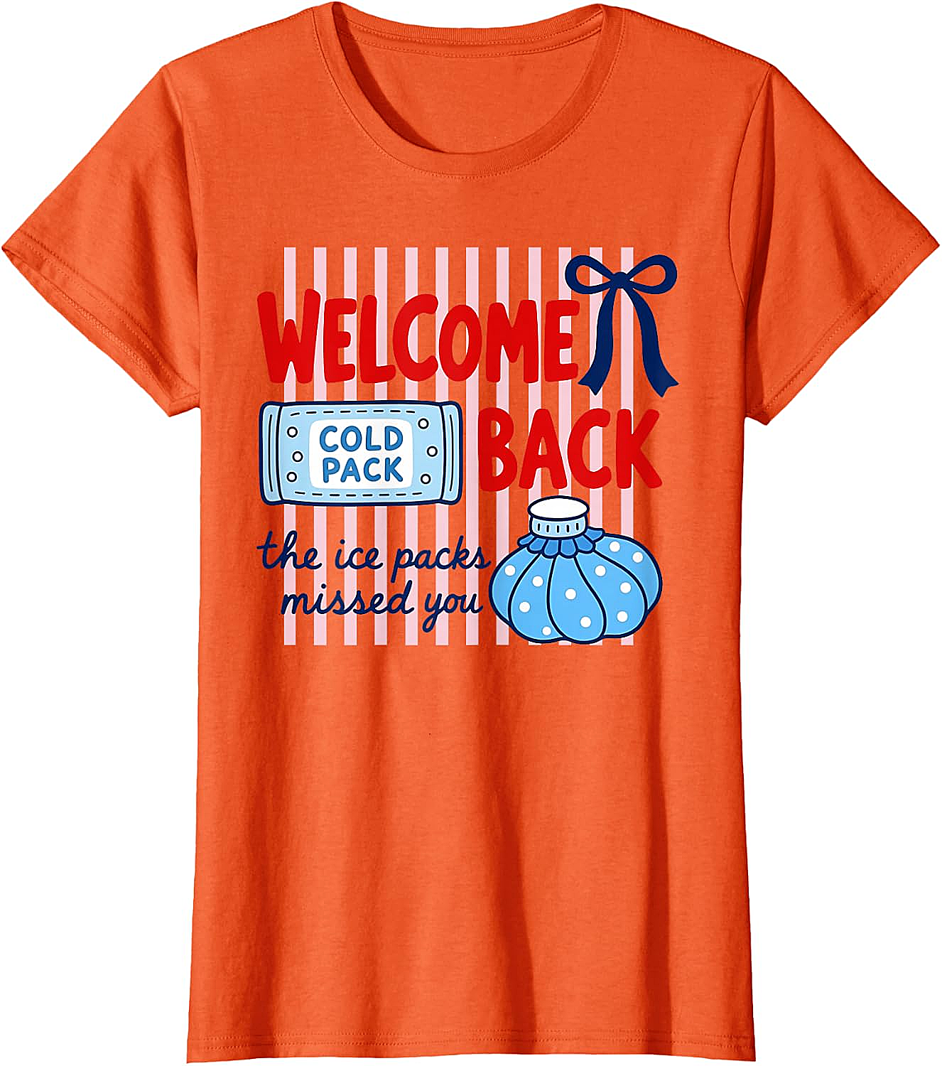  Welcome Back Ice Packs Missed You School Nurse T-Shirt