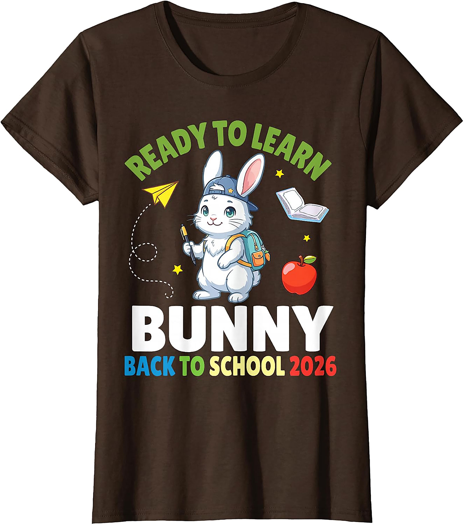 Bunny Back to School 2026 T-Shirt | Cute Student Tee