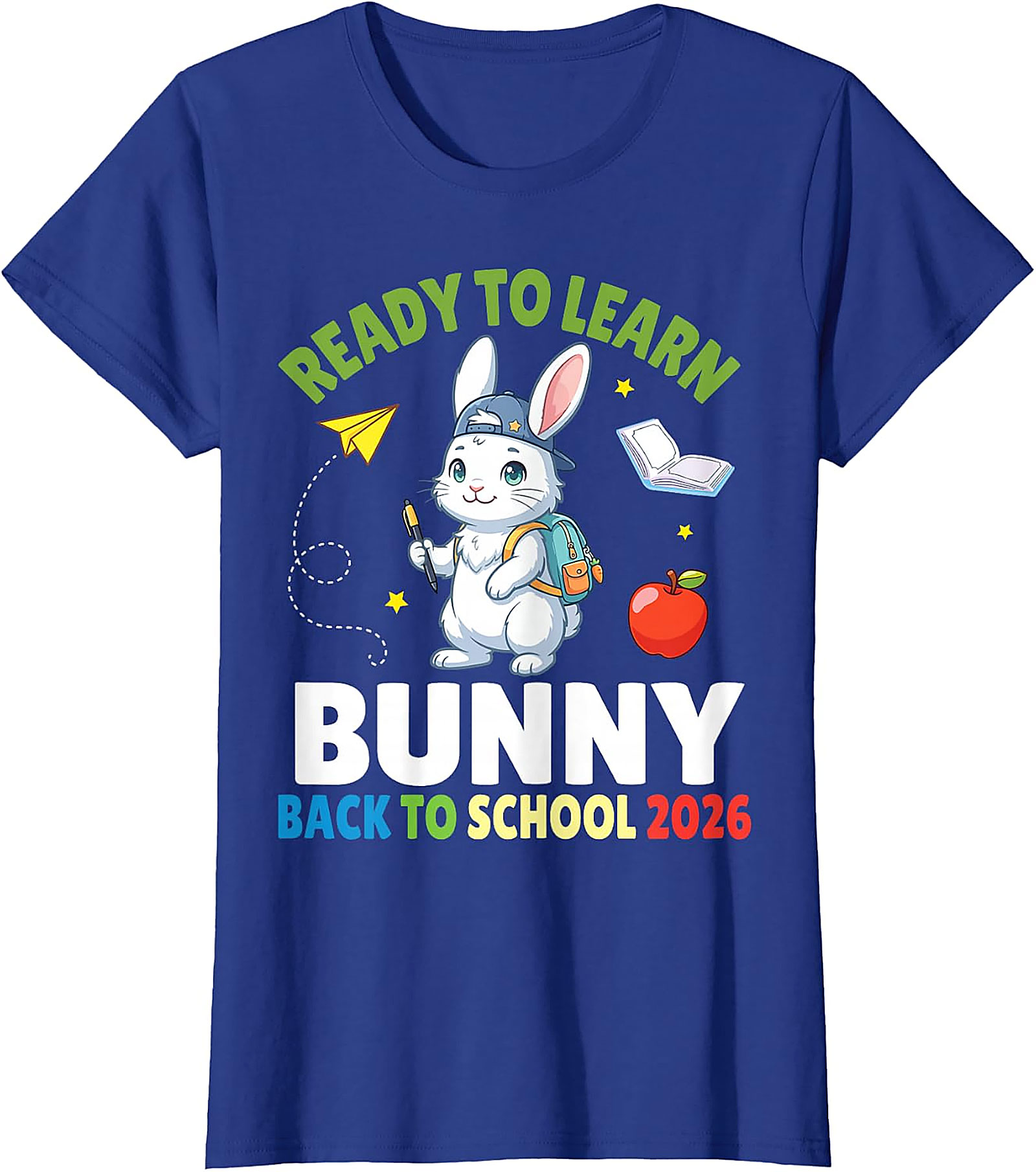 Bunny Back to School 2026 T-Shirt | Cute Student Tee