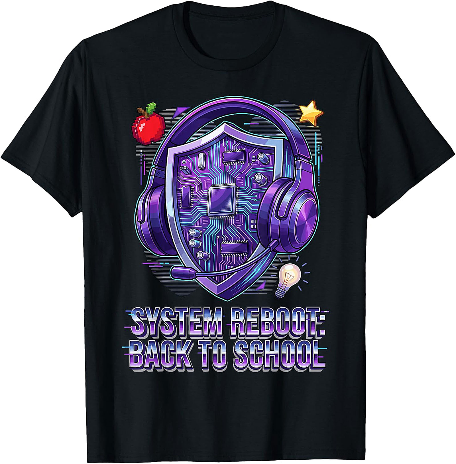 System Reboot Back to School Gaming T-Shirt