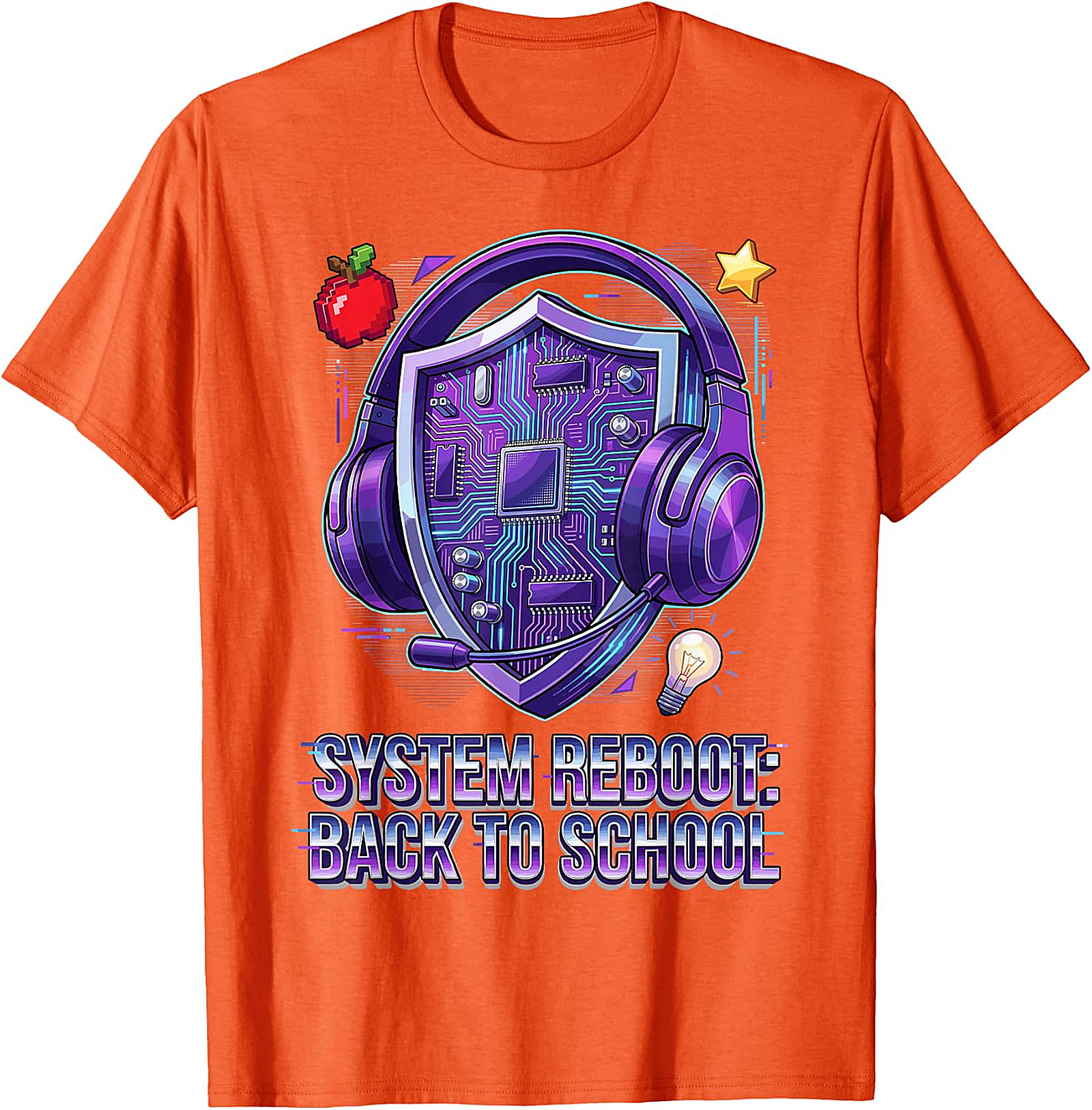 System Reboot Back to School Gaming T-Shirt