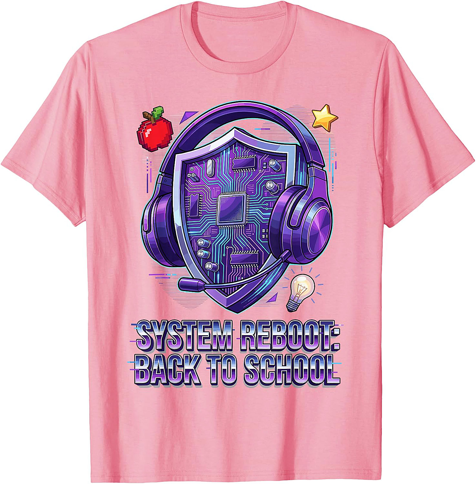 System Reboot Back to School Gaming T-Shirt