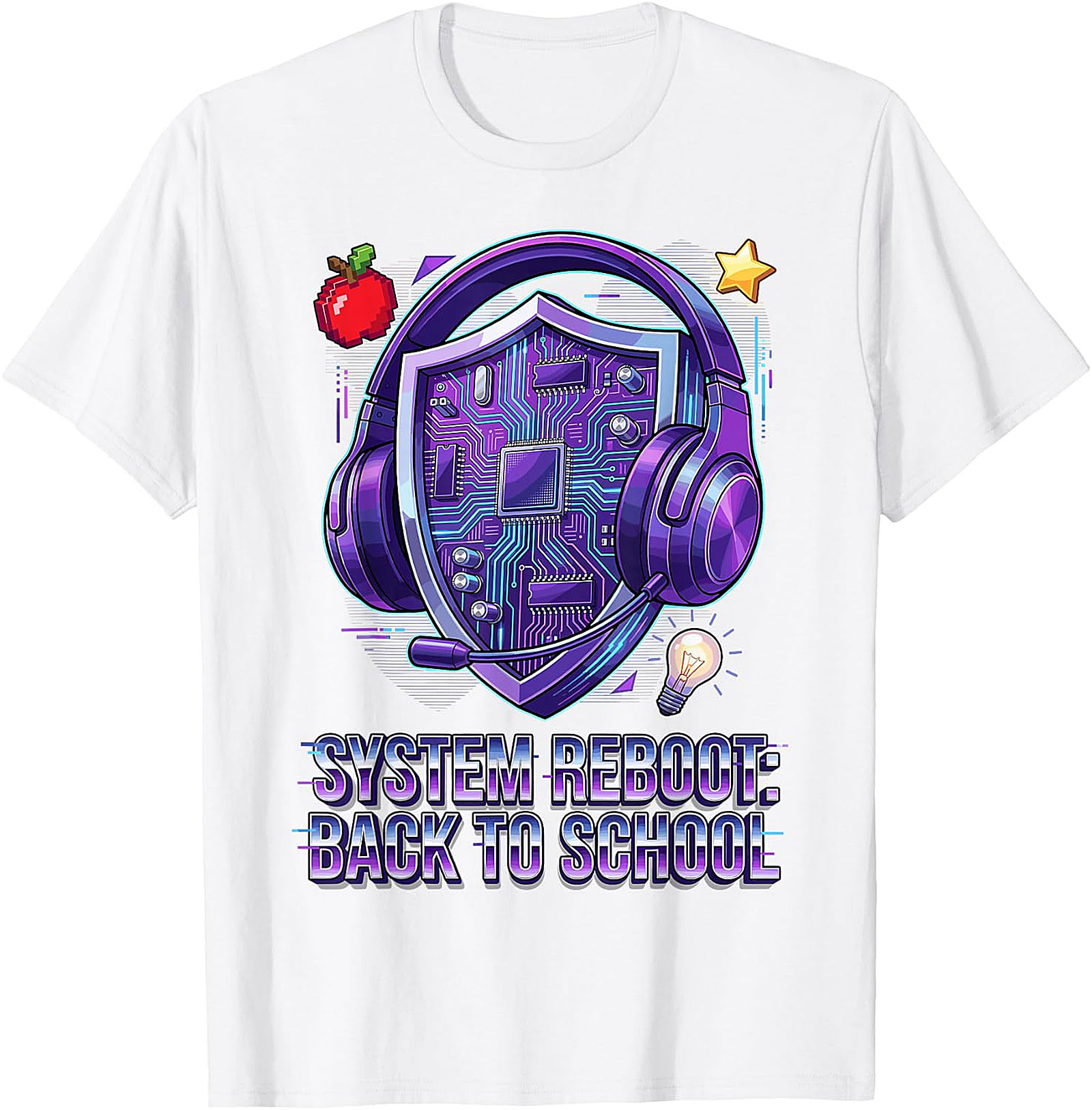 System Reboot Back to School Gaming T-Shirt