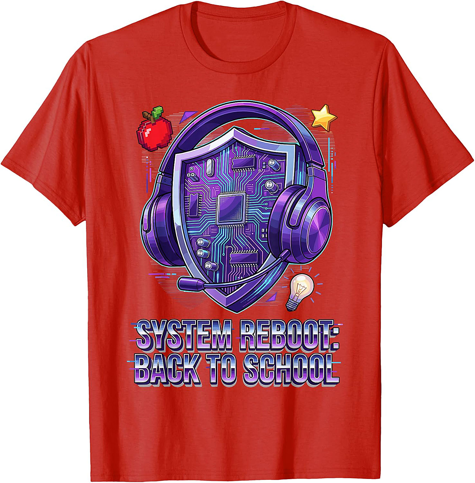 System Reboot Back to School Gaming T-Shirt
